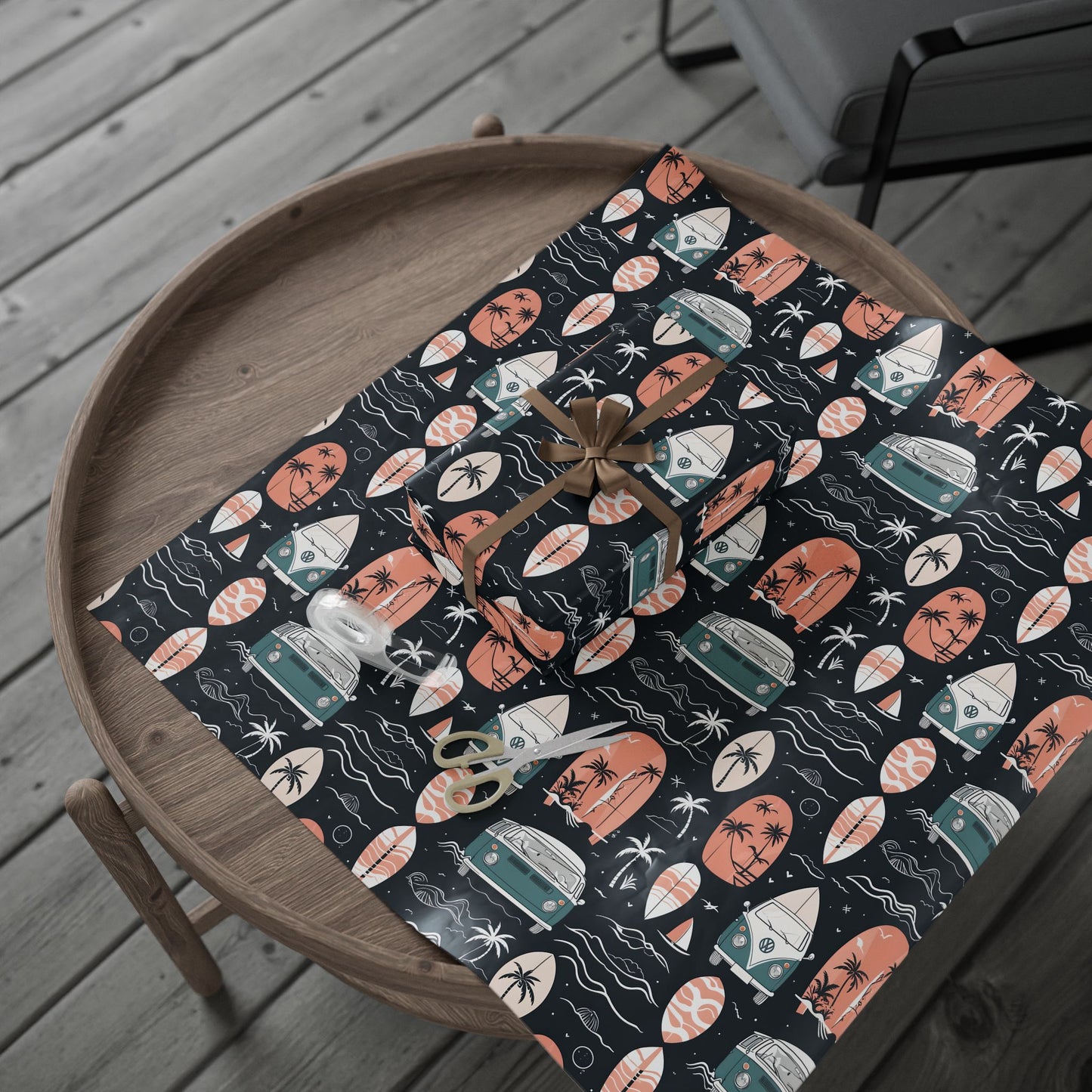 Surf Theme Wrapping Papers