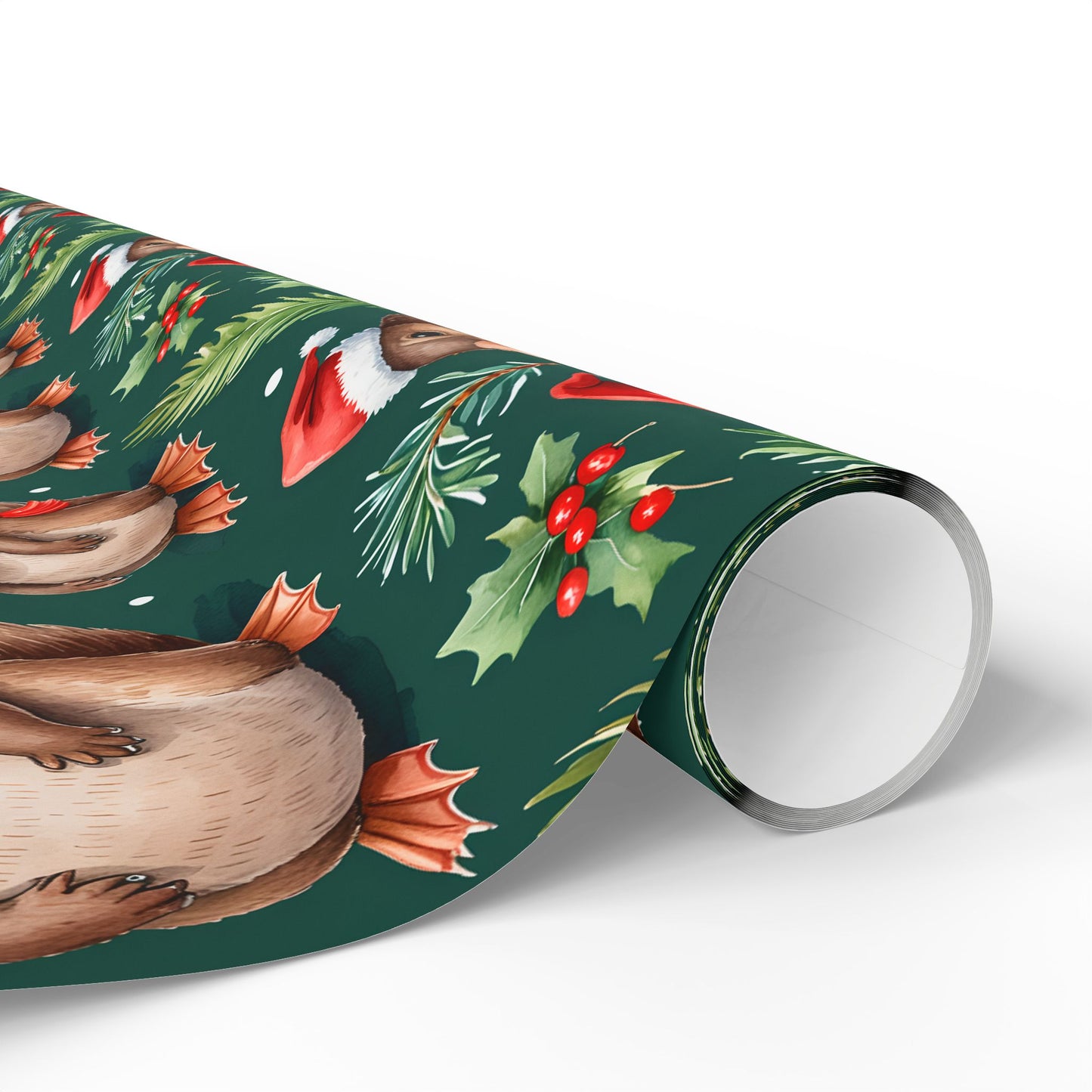 Platypus Parade – Aussie Christmas Wrapping Paper