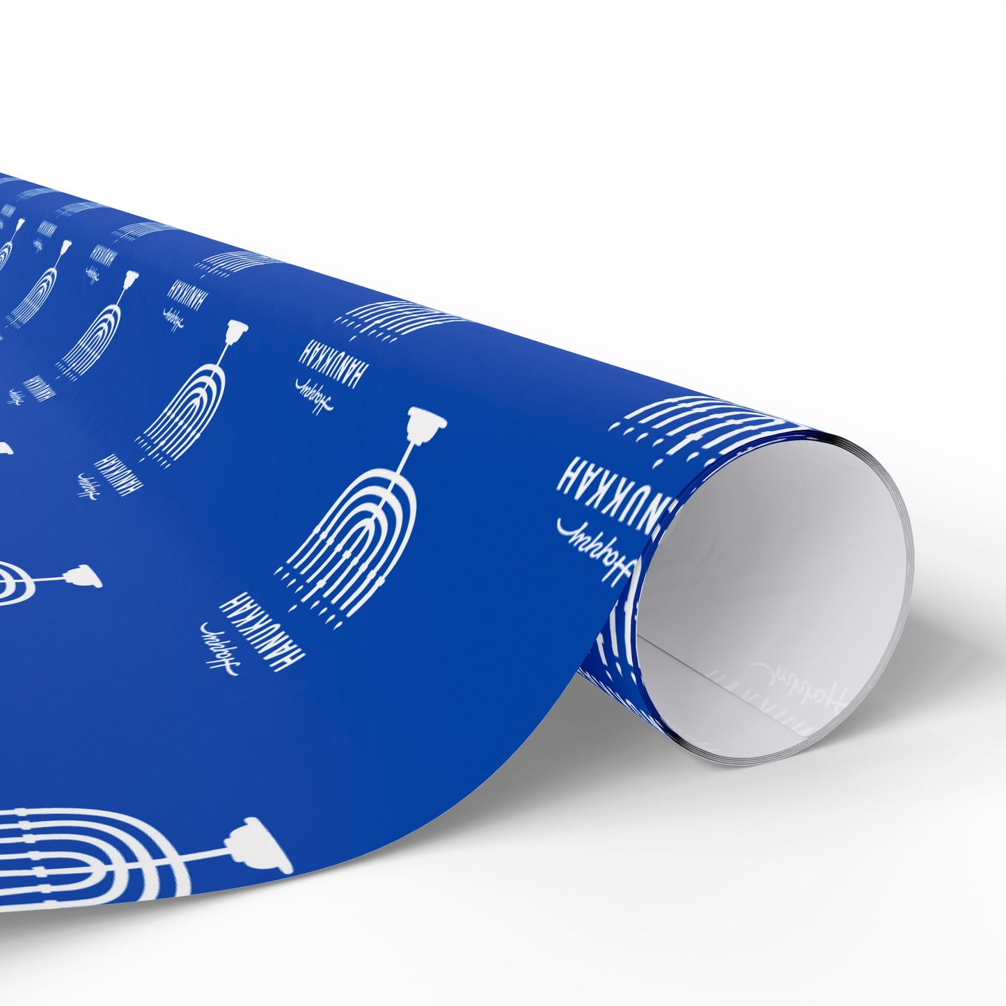 Elegant Hanukkah Wrapping Paper Set