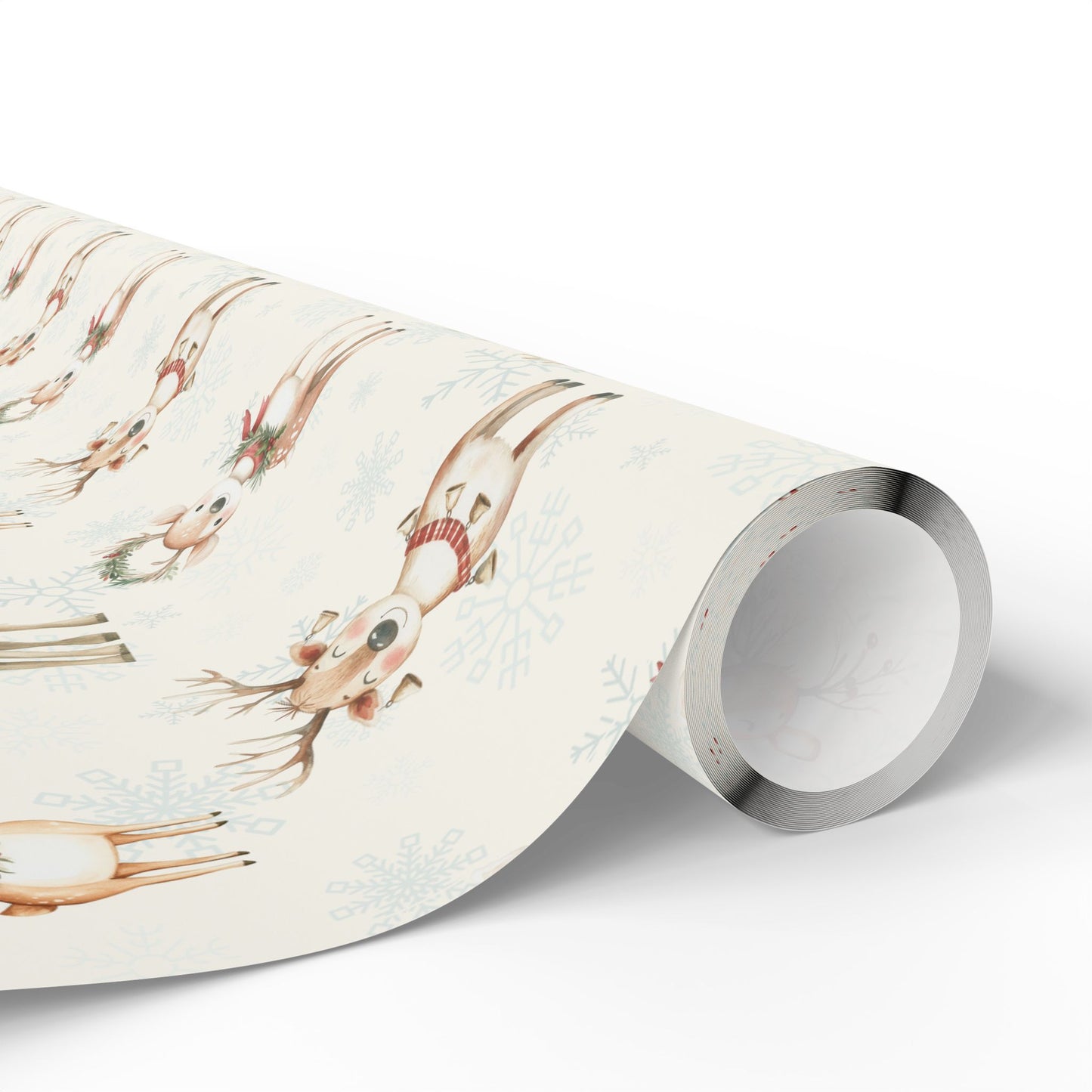 Oh Deer, It's Festive! – Whimsical Reindeer Wrapping Paper