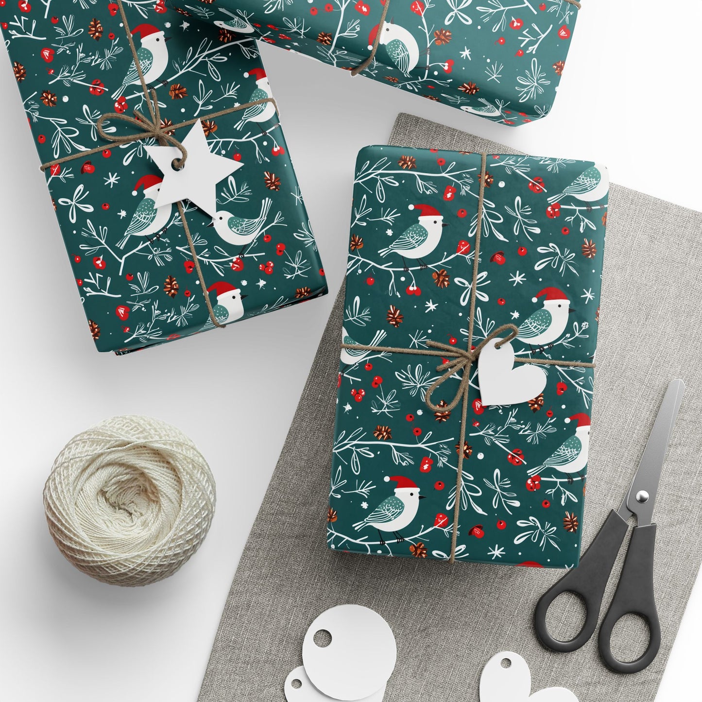 Chirp, Chirp, Hooray! Holiday Wrapping Paper