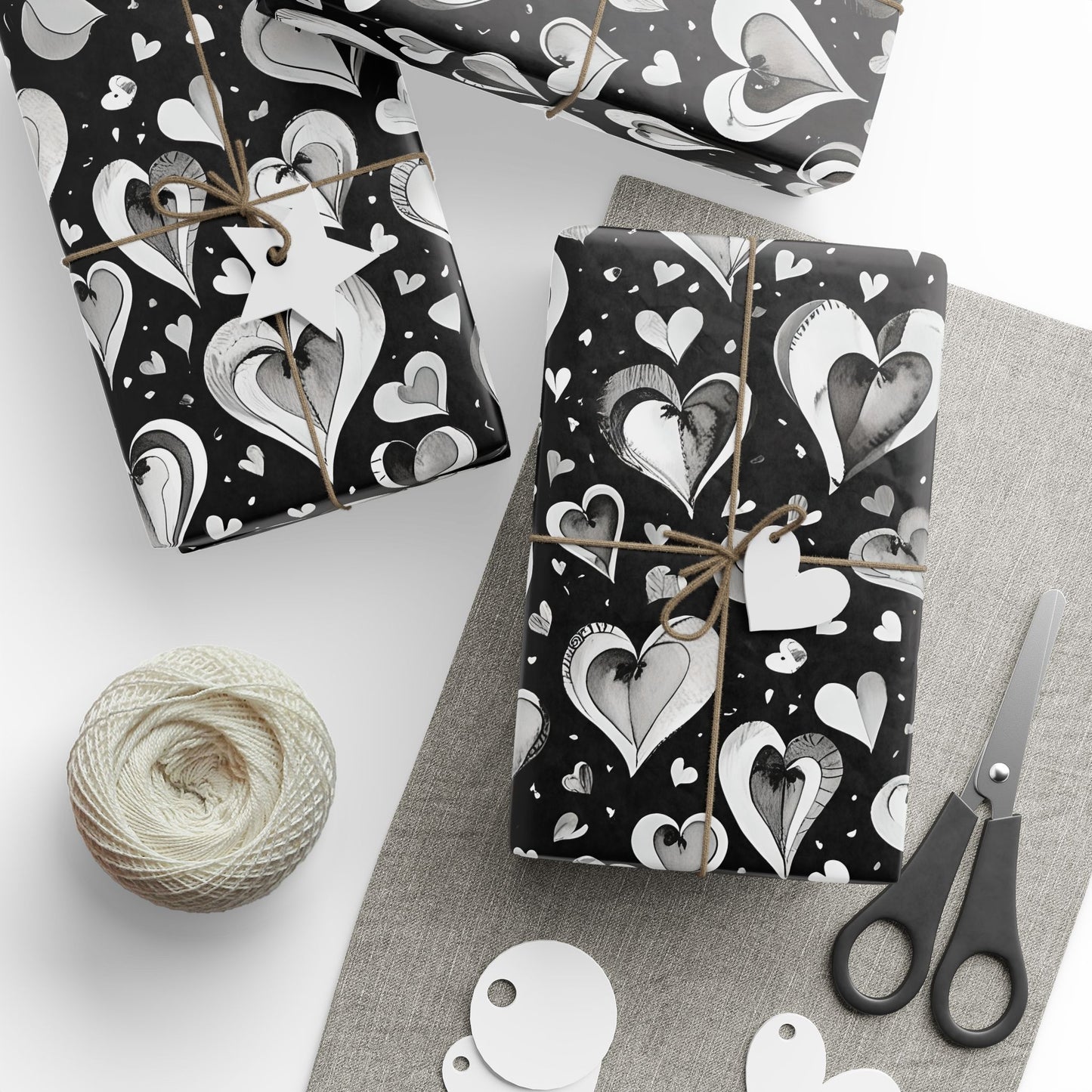 Heart Abstract Wrapping Paper