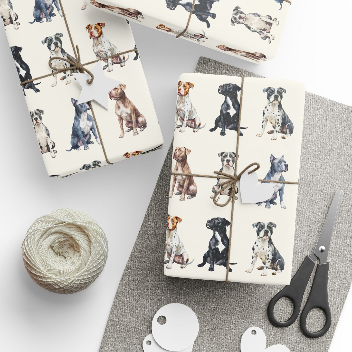 Pitbull Wrapping Paper Roll