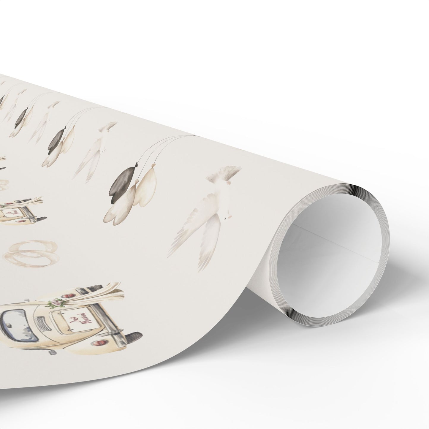 Just Married Gift Paper