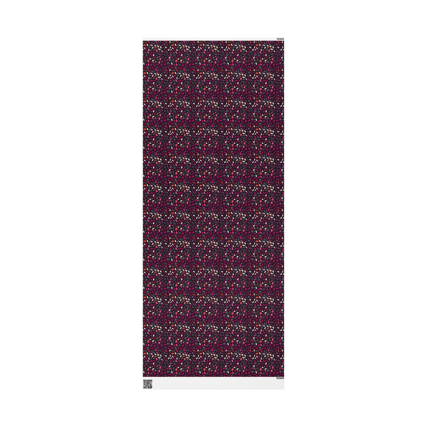 Colorful Pink Leaf Wrapping Paper