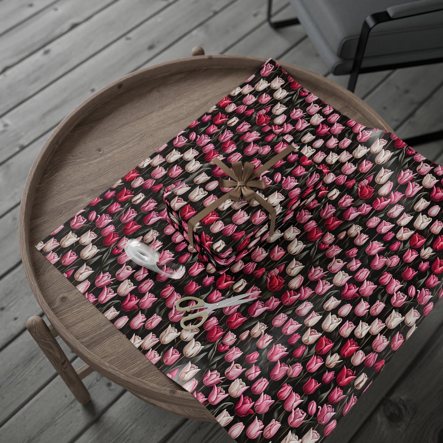 Spring - inspired Tulip Gift Wrap to Brighten Up Your Presents