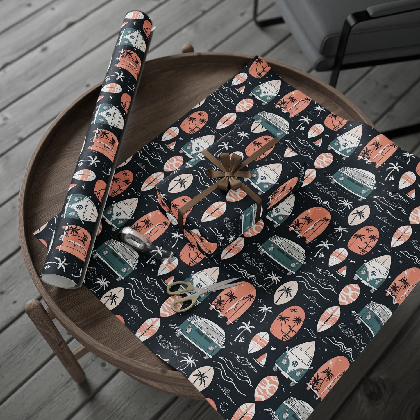 Surf Theme Wrapping Papers
