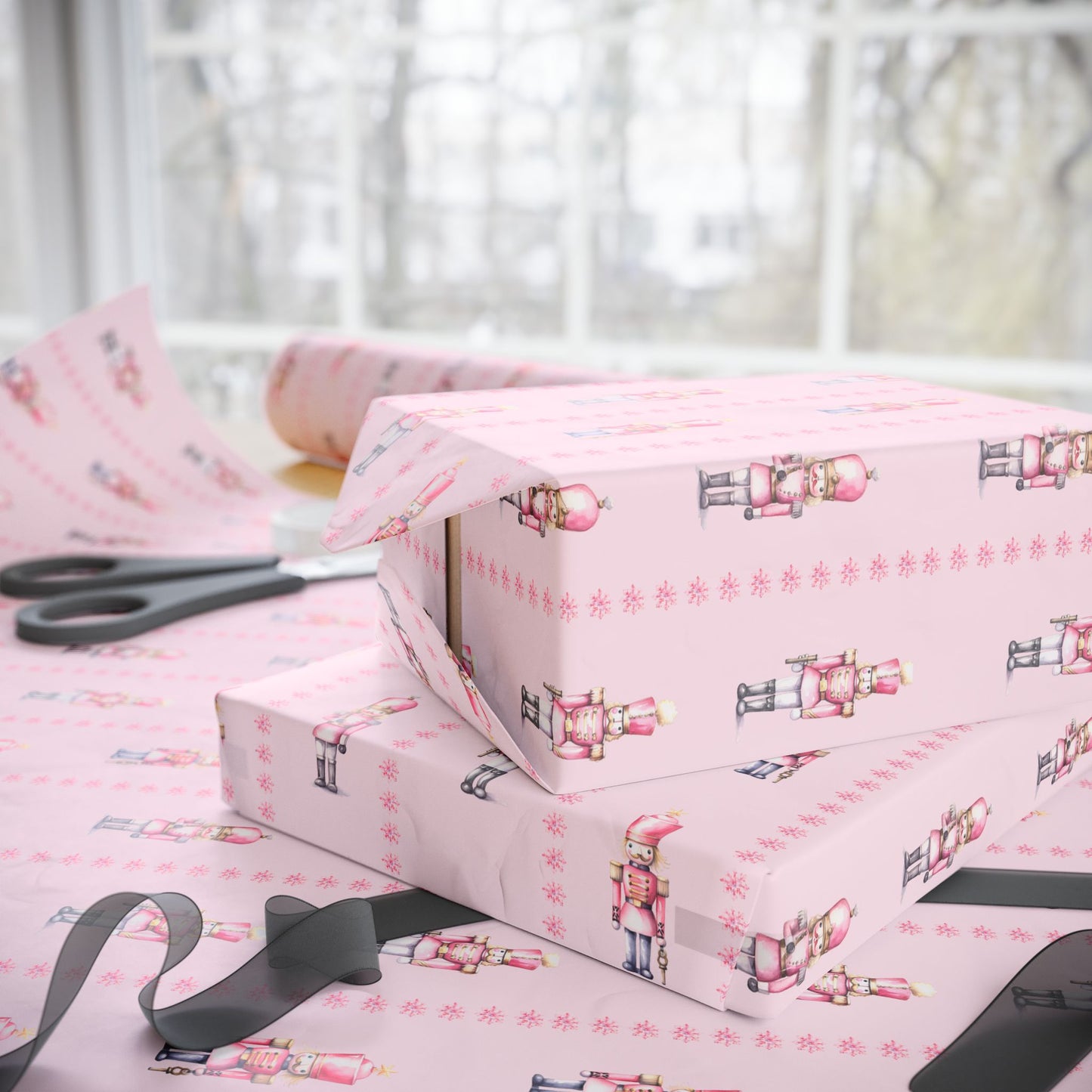 Pink Parade – Nutcracker Dreams Wrapping Paper