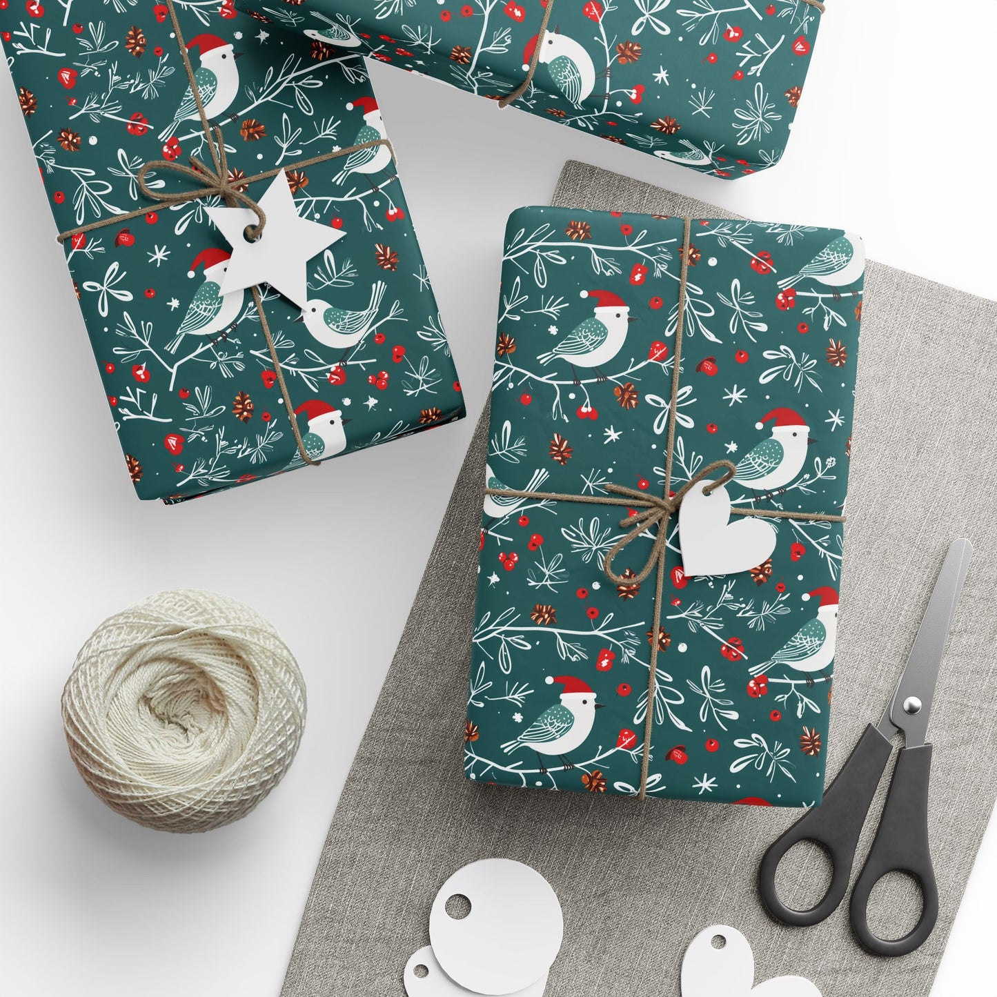 Chirp, Chirp, Hooray! Holiday Wrapping Paper