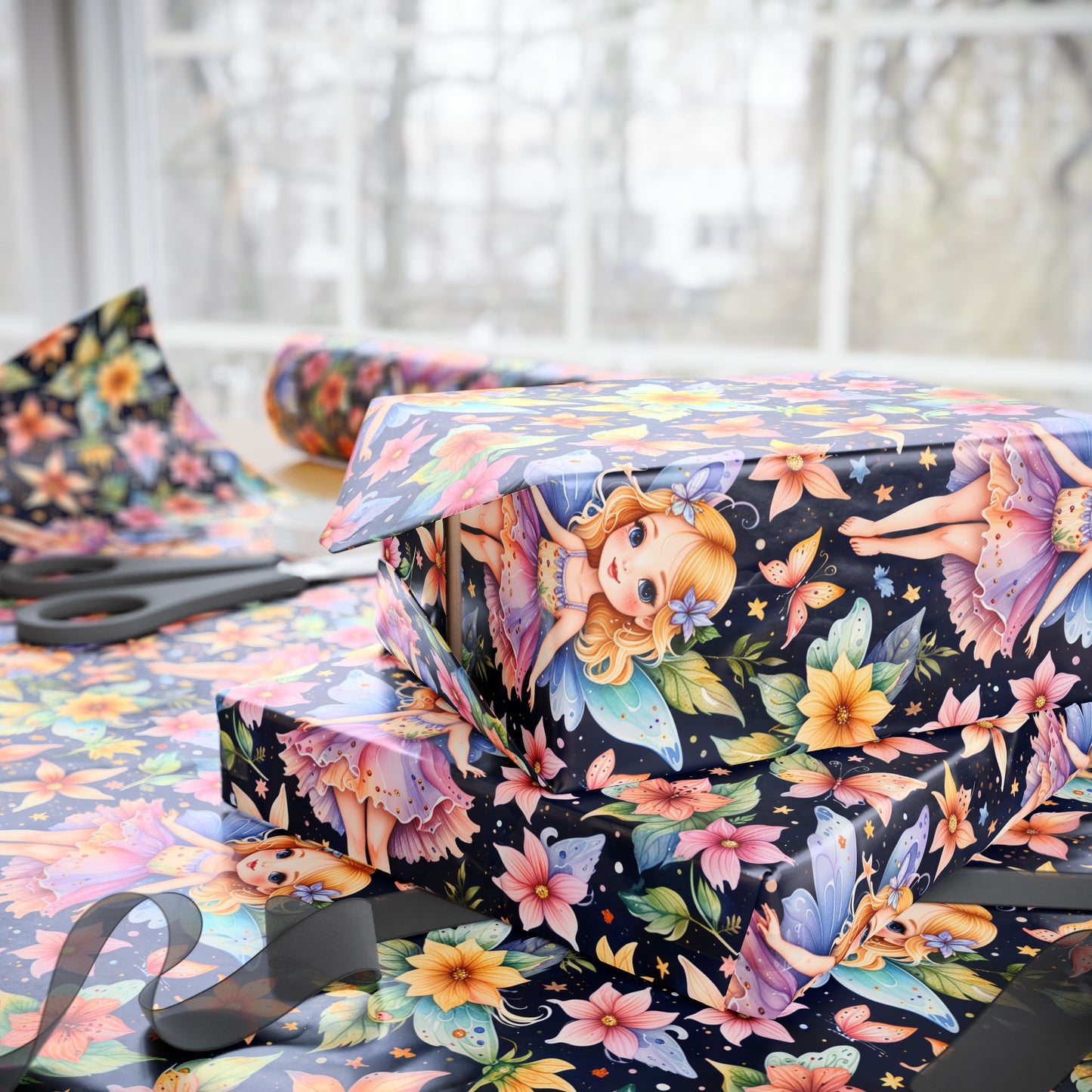 Magical Fairy Present Wrap