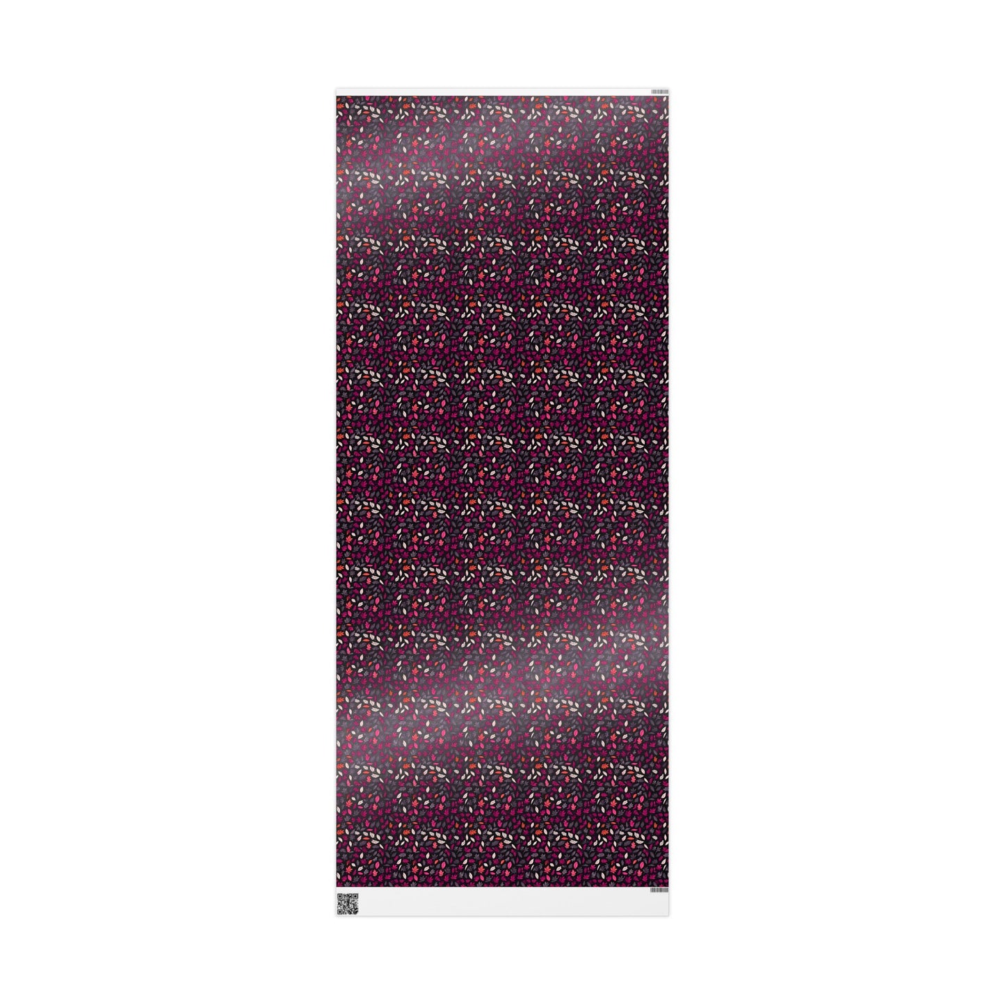 Colorful Pink Leaf Wrapping Paper