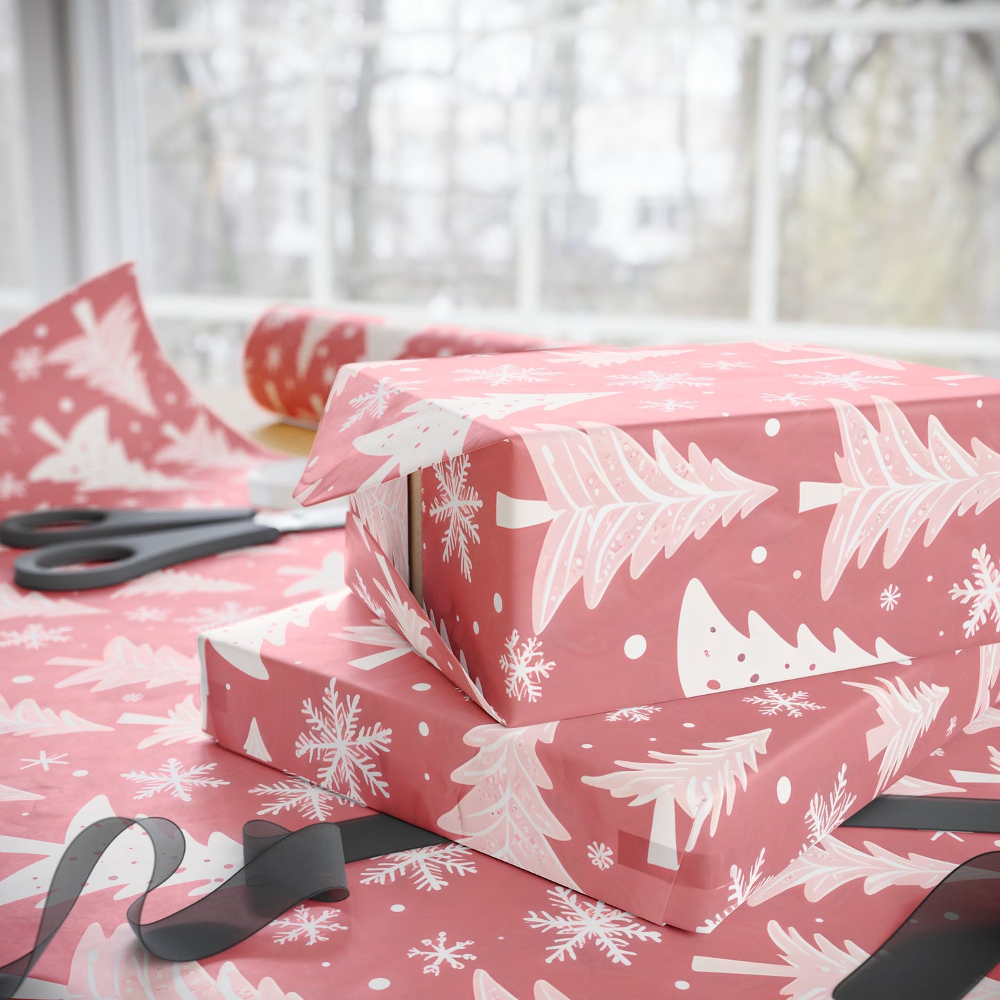 Blush Blizzard – Chic Pink Tree
