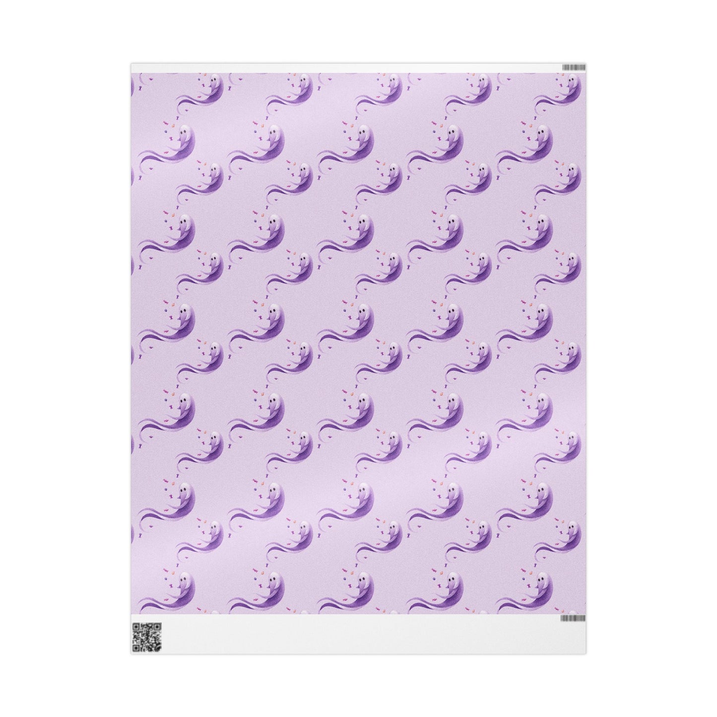 Ghosted & Gorgeous – Pastel Halloween Wrapping Paper