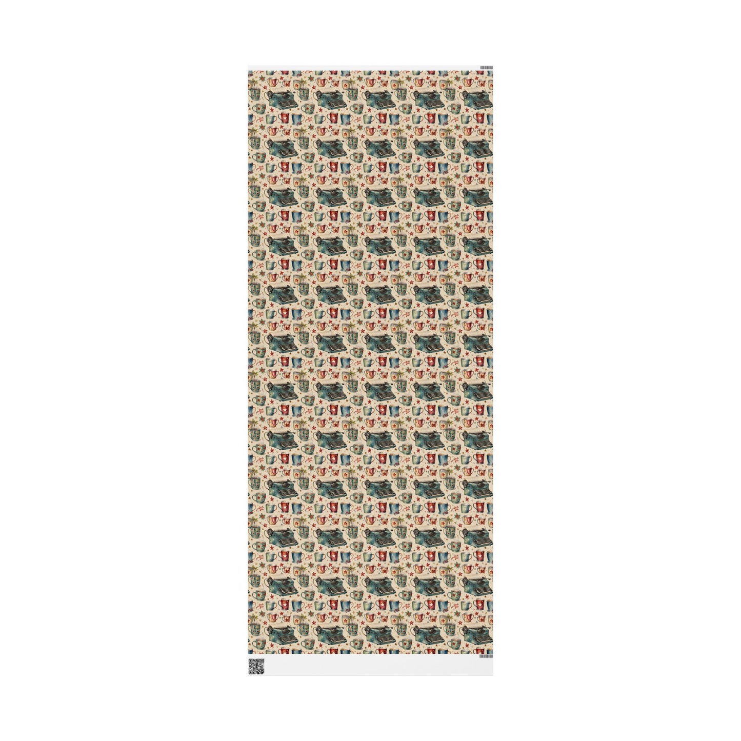 Warm Words & Cocoa – Vintage Writer Wrapping Paper