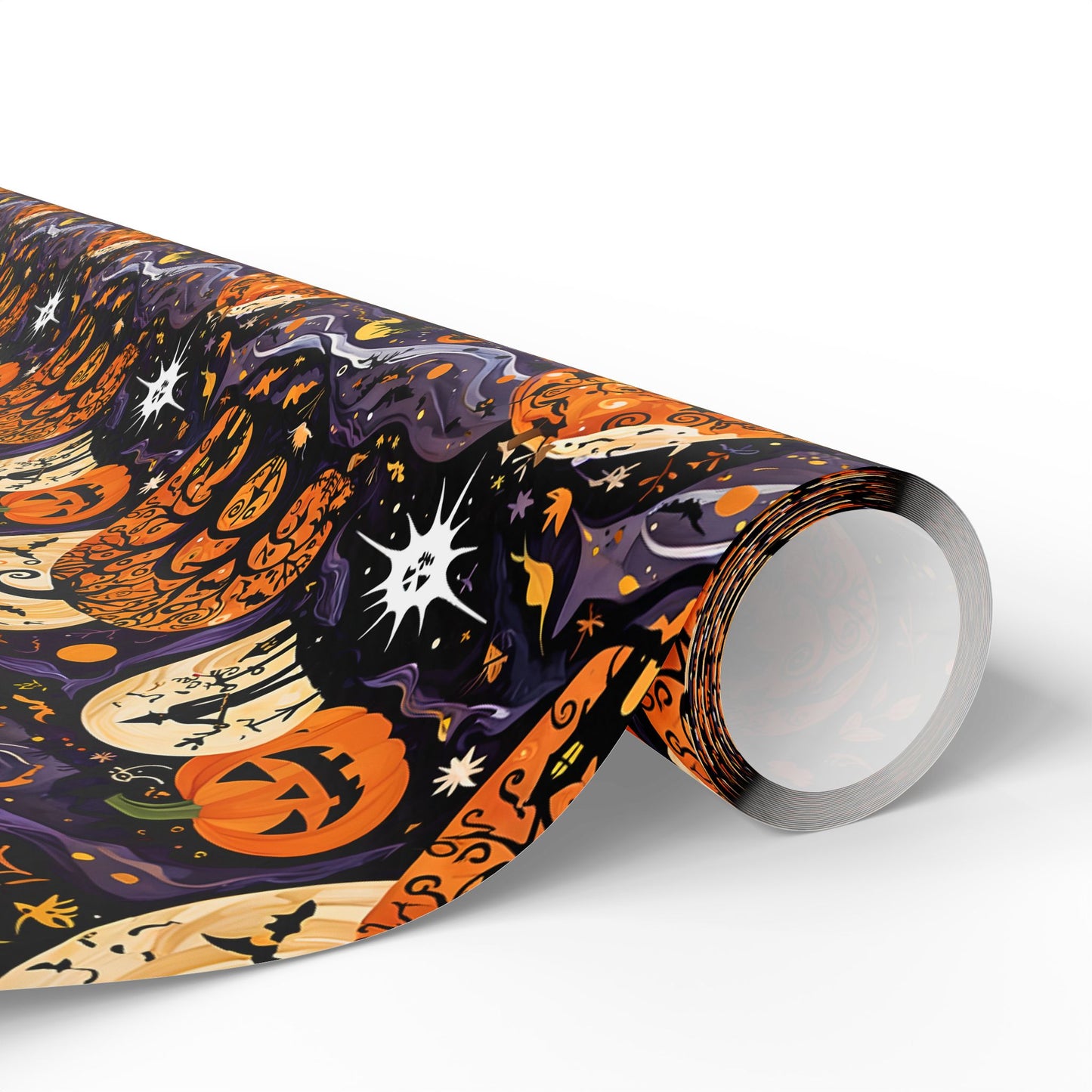 Spooky Halloween Gift Wrap for a Boo - tiful Surprise