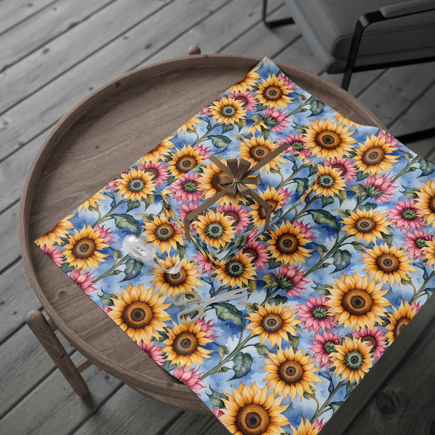 Wrapping Papers - Sunny Days Ahead Sunflower