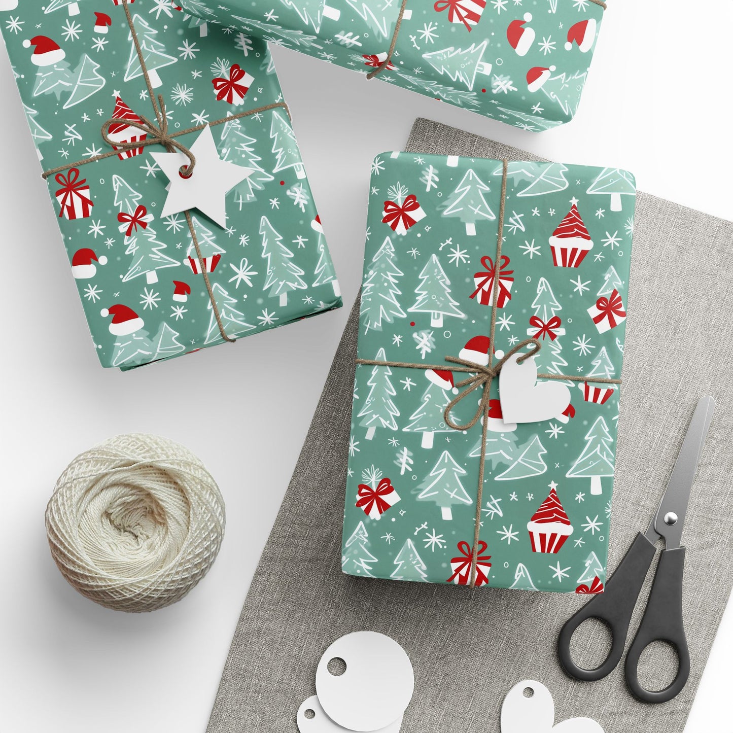 Jolly Sketchmas – Whimsical Winter Wrapping Paper