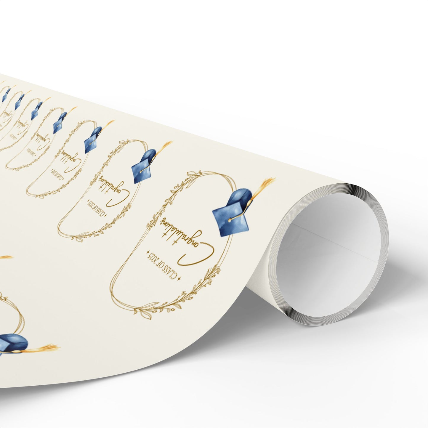 Elegant Class of 2025 Graduation Gift Wrapping