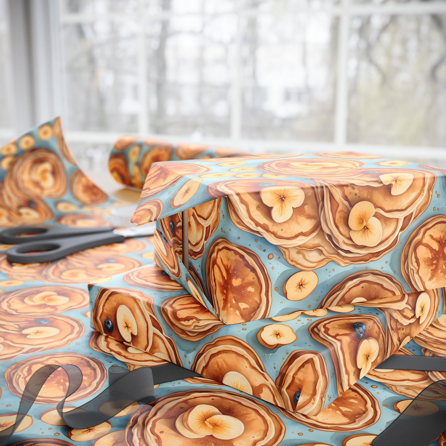 Wrapping Paper - Pancake Design