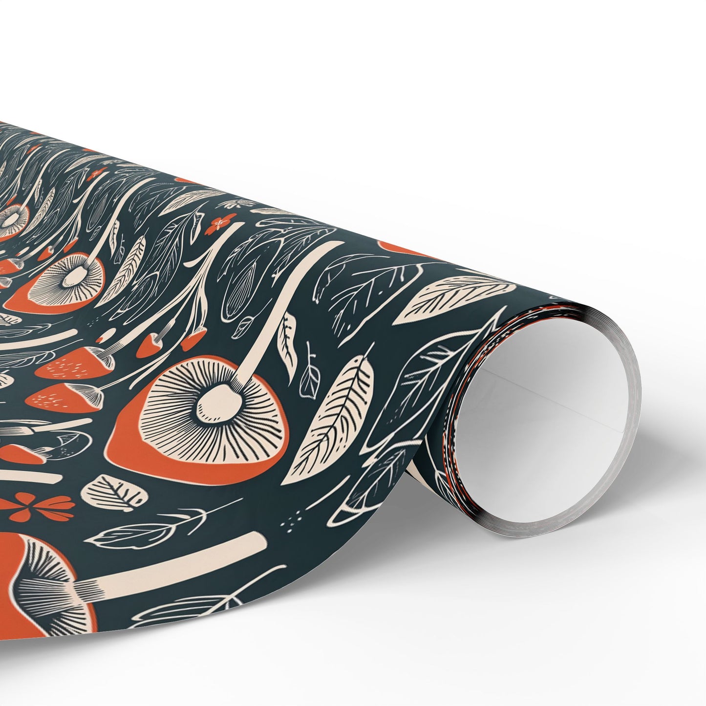 Retro - Inspired Mushroom Motif Design