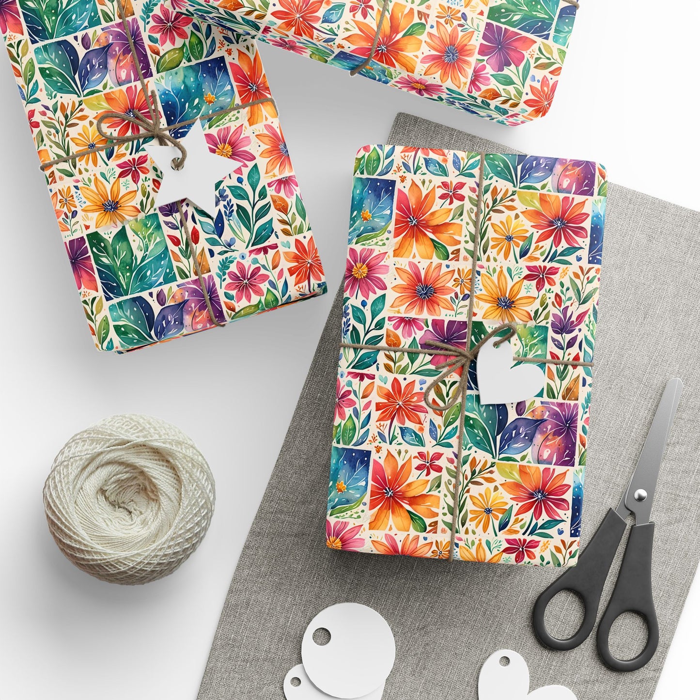 Floral Wrapping Papers