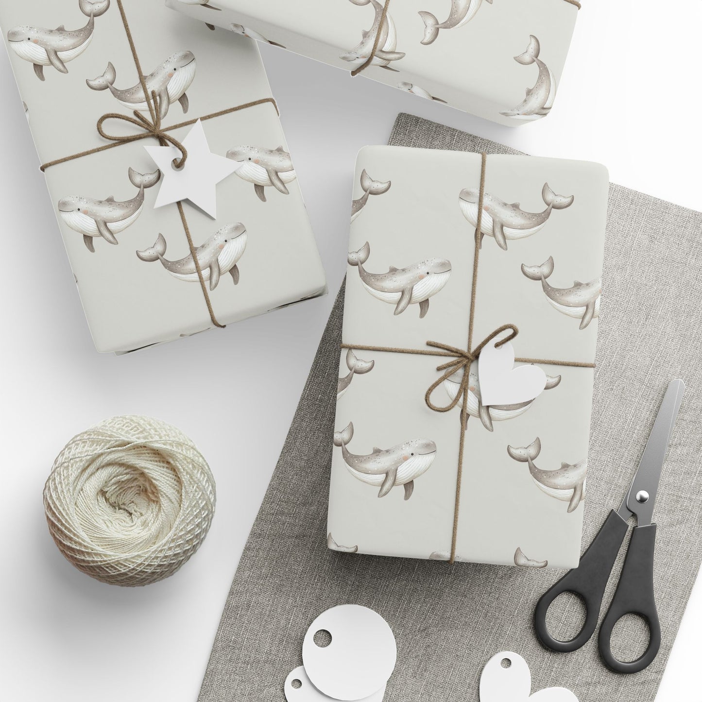 Cute Gray Whale Gift Design