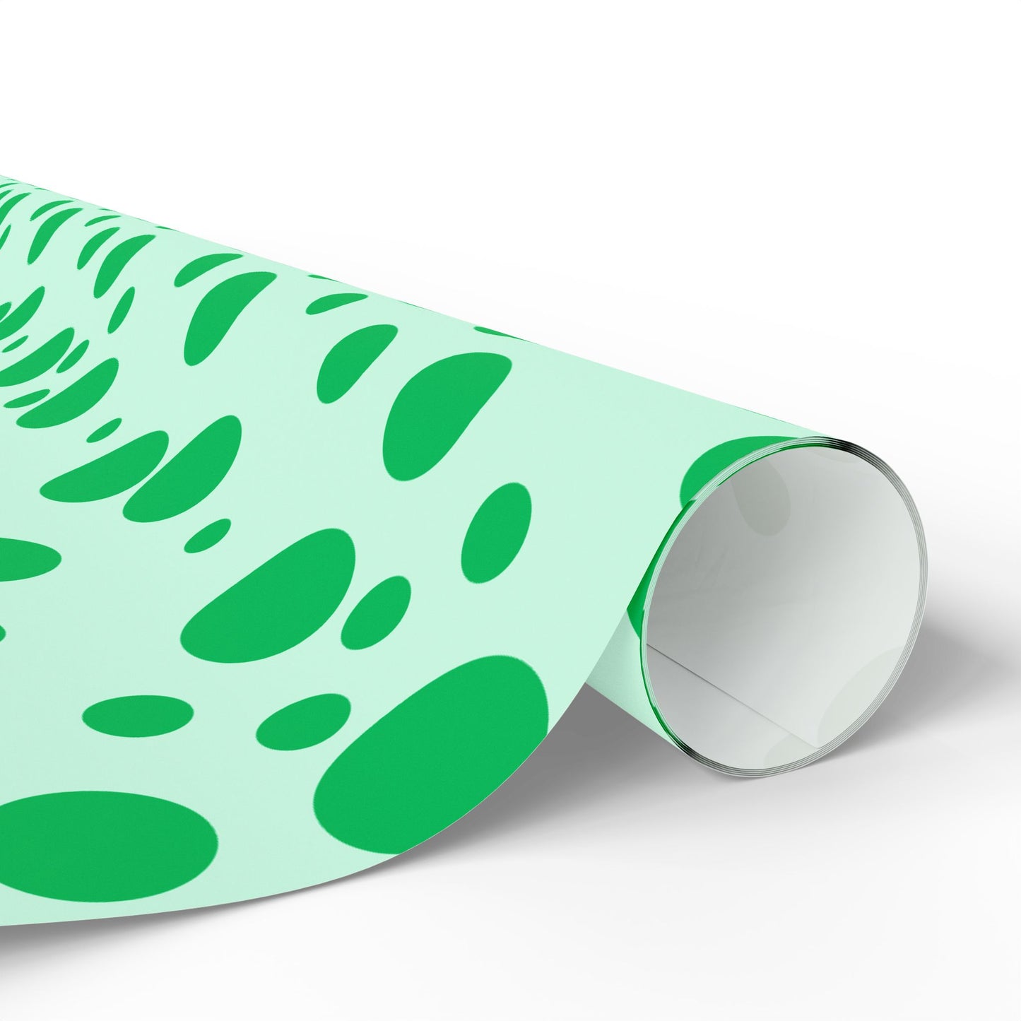 Green Dots – Festive Polka Wrap