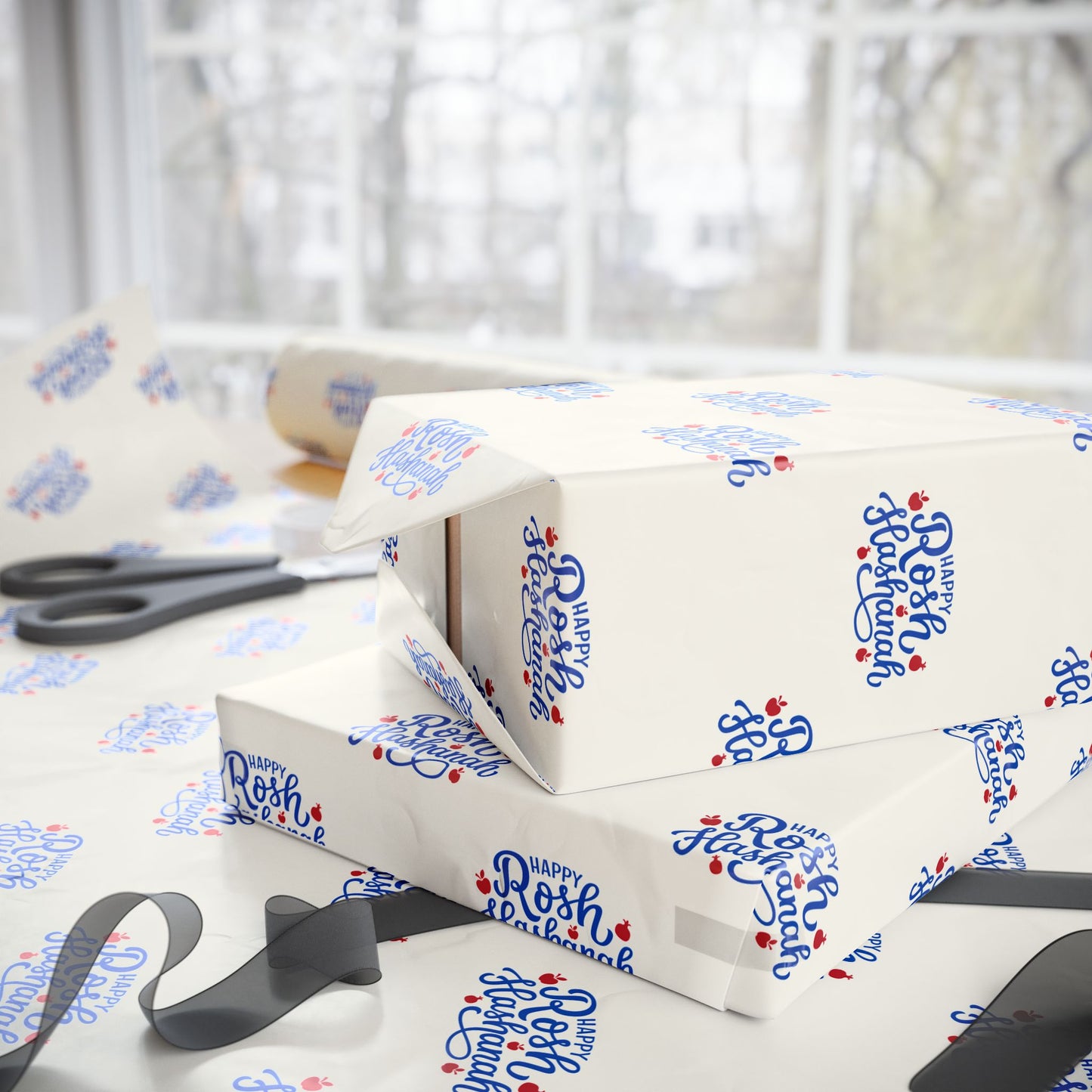 Rosh Hashanah Wrapping Paper