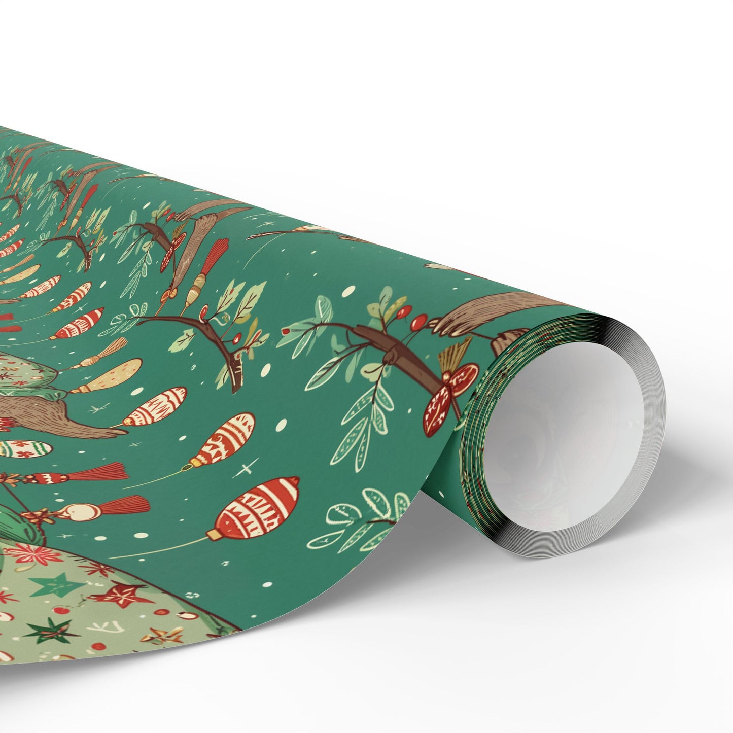 Slow Jingle, Big Mingle – Slothmas Wrapping Paper