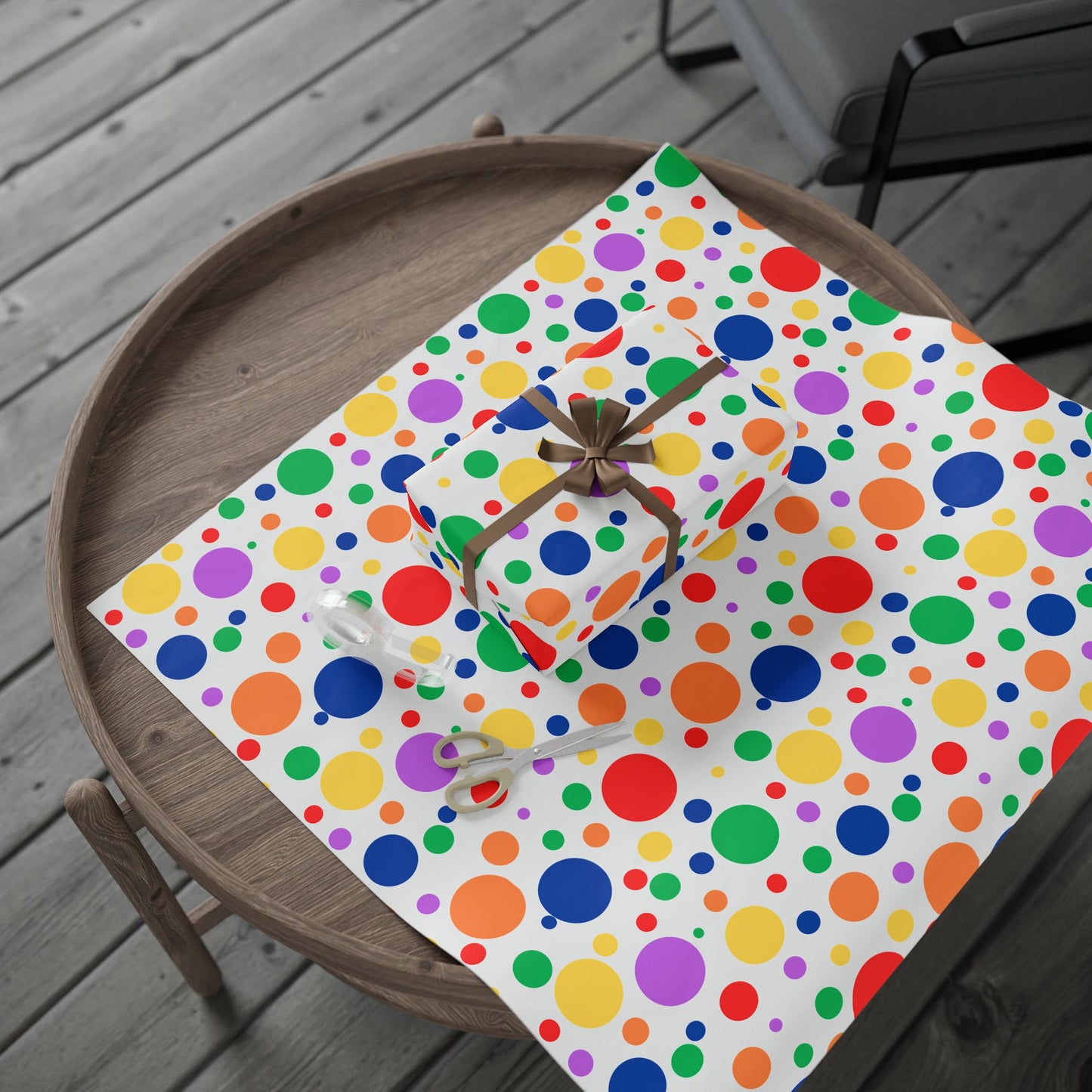 Colorful Polka Joy – Fun & Friendly Wrap