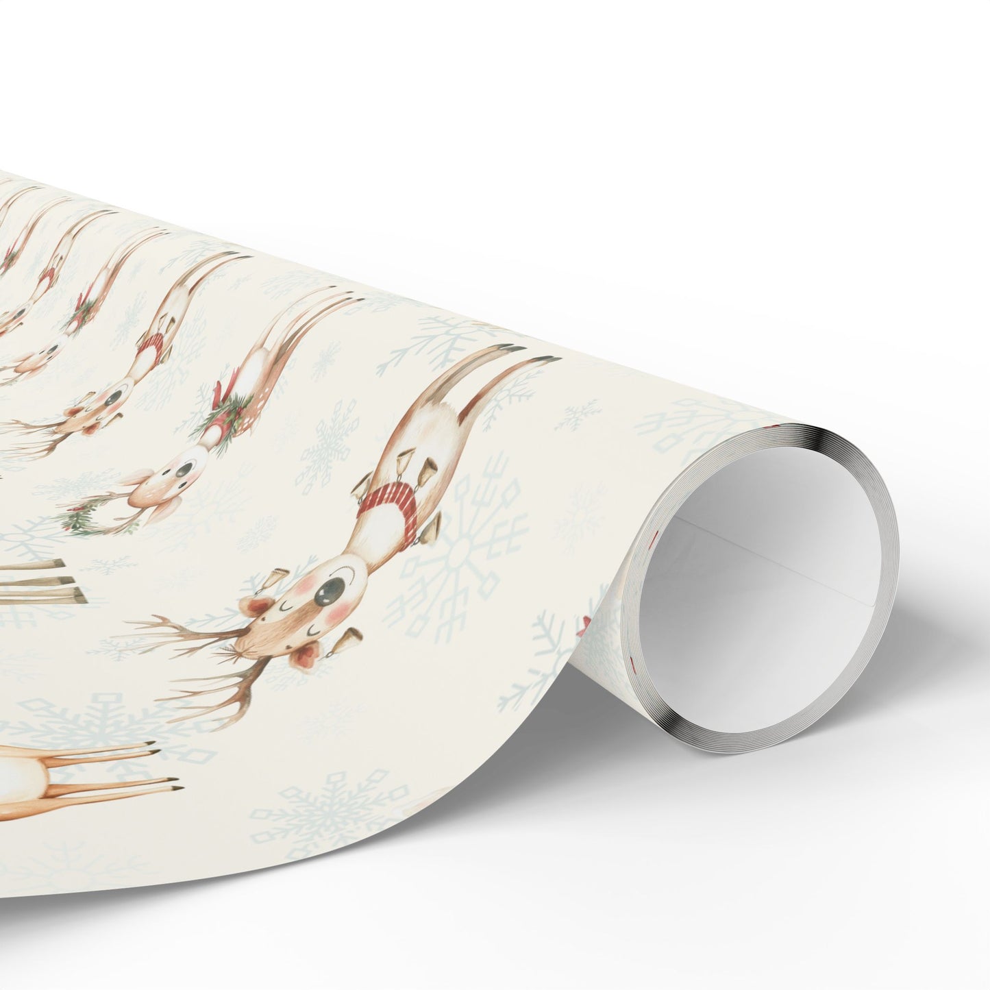Oh Deer, It's Festive! – Whimsical Reindeer Wrapping Paper
