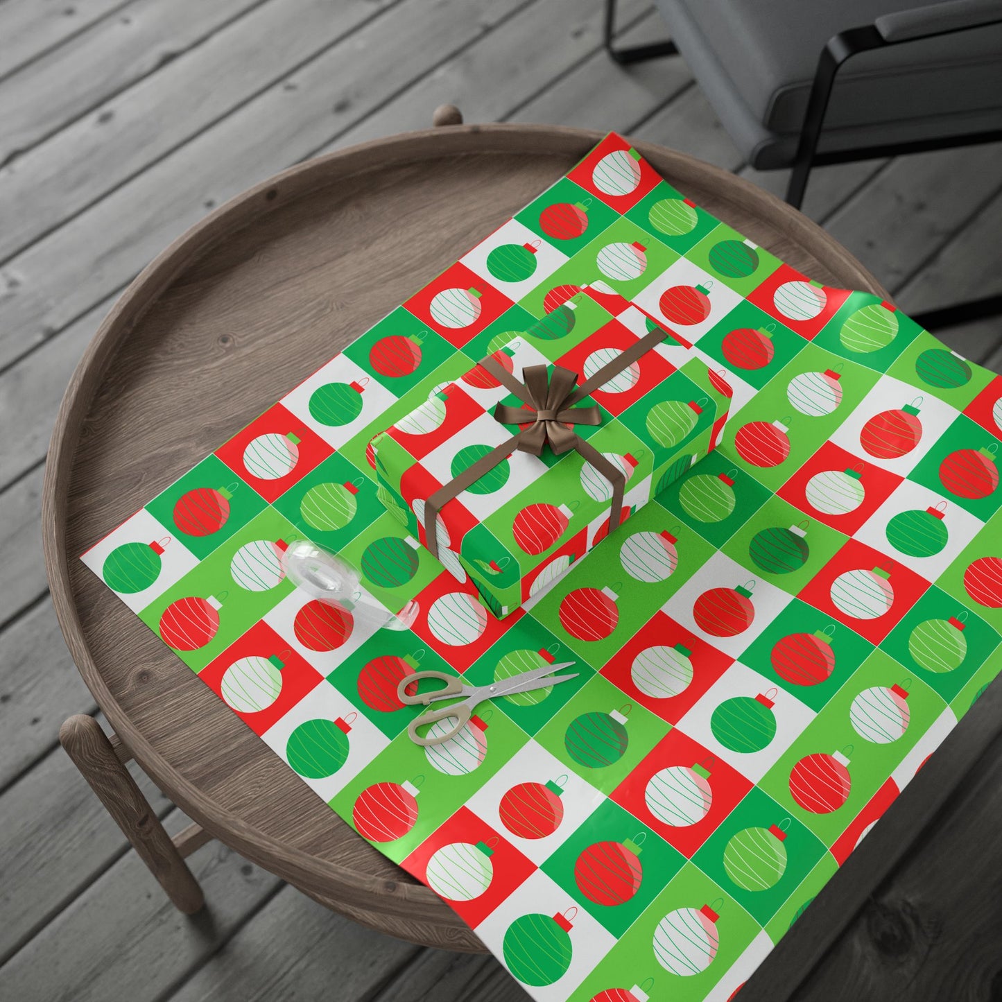 Festive Wrapping Paper Roll
