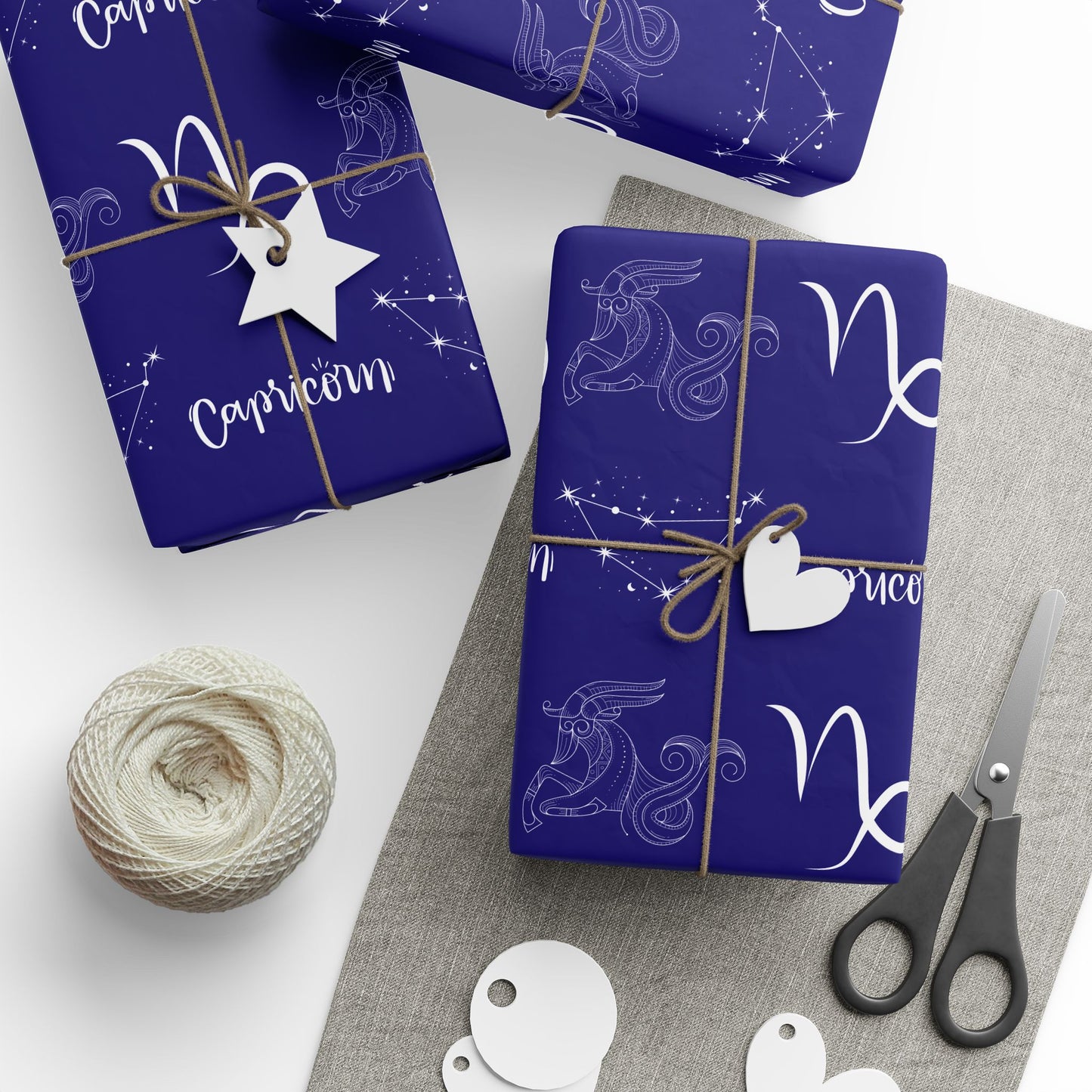Climb the Stars – Capricorn Zodiac Wrapping Paper