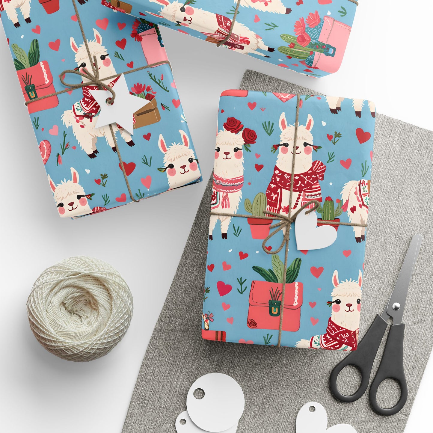 Llama Wrapping Paper