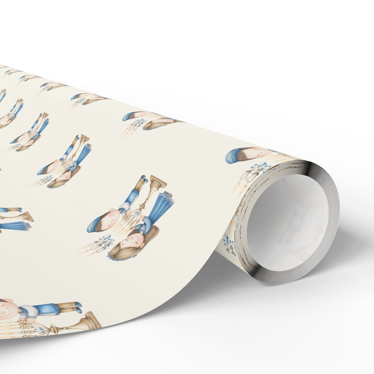 Menorah Lighting Wrapping Papers