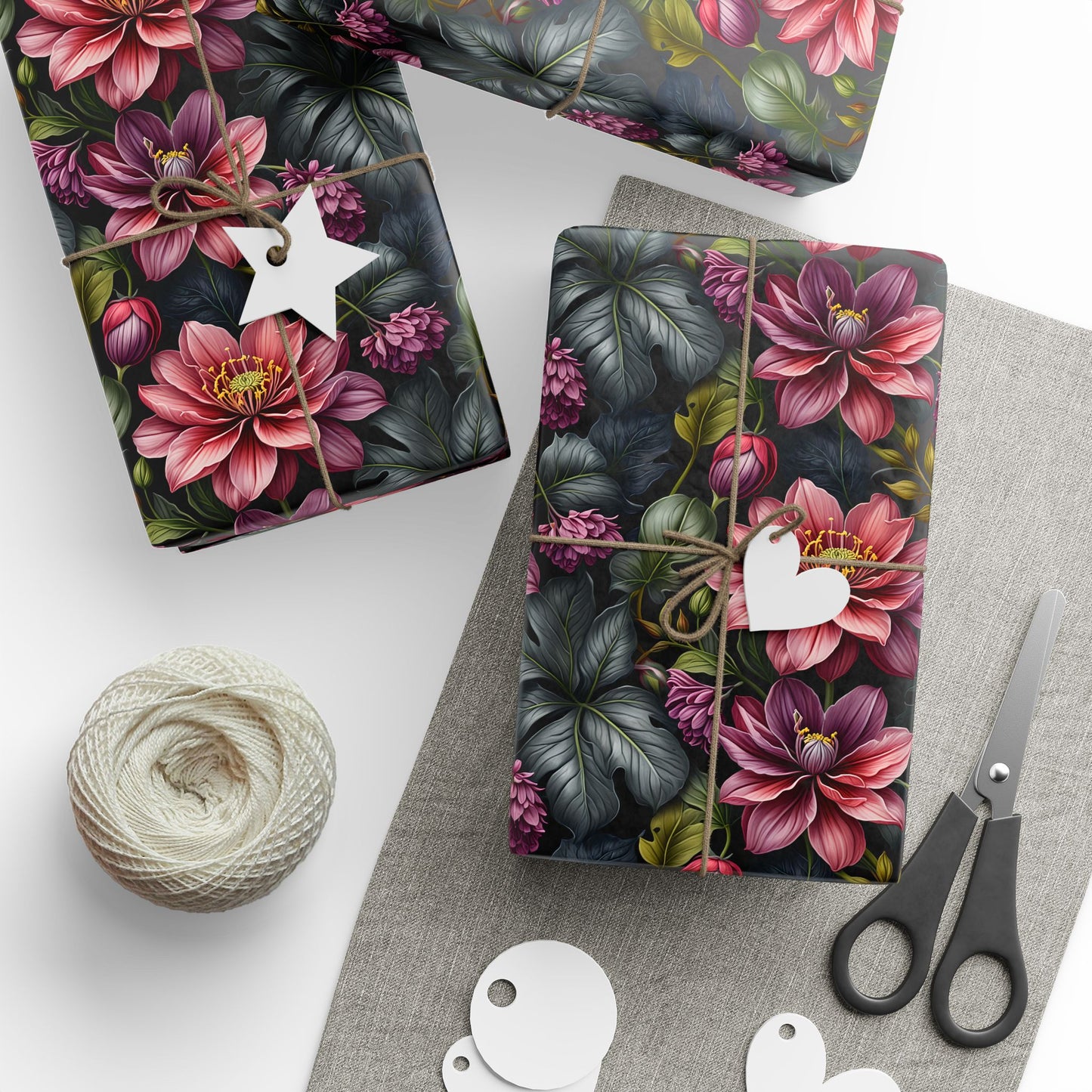 Chic Botanical Paper for Stylish Presentations