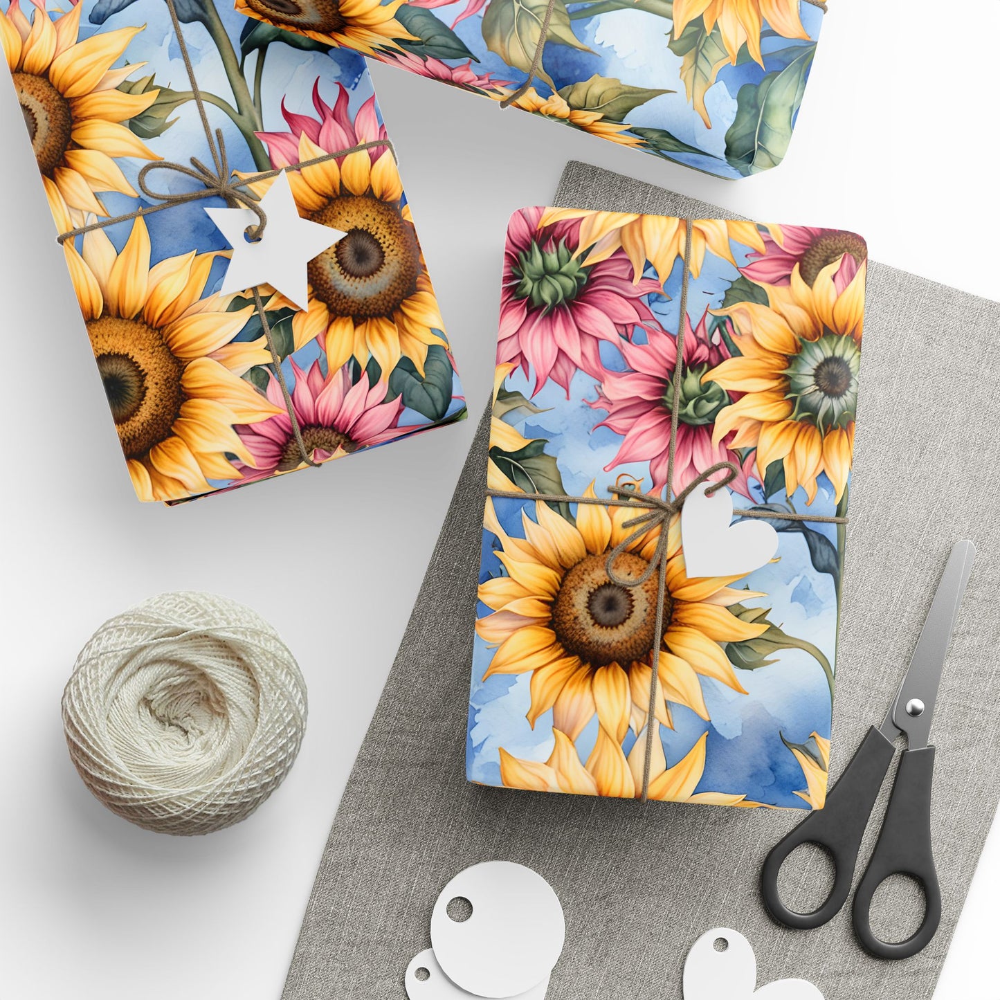 Wrapping Papers - Sunny Days Ahead Sunflower
