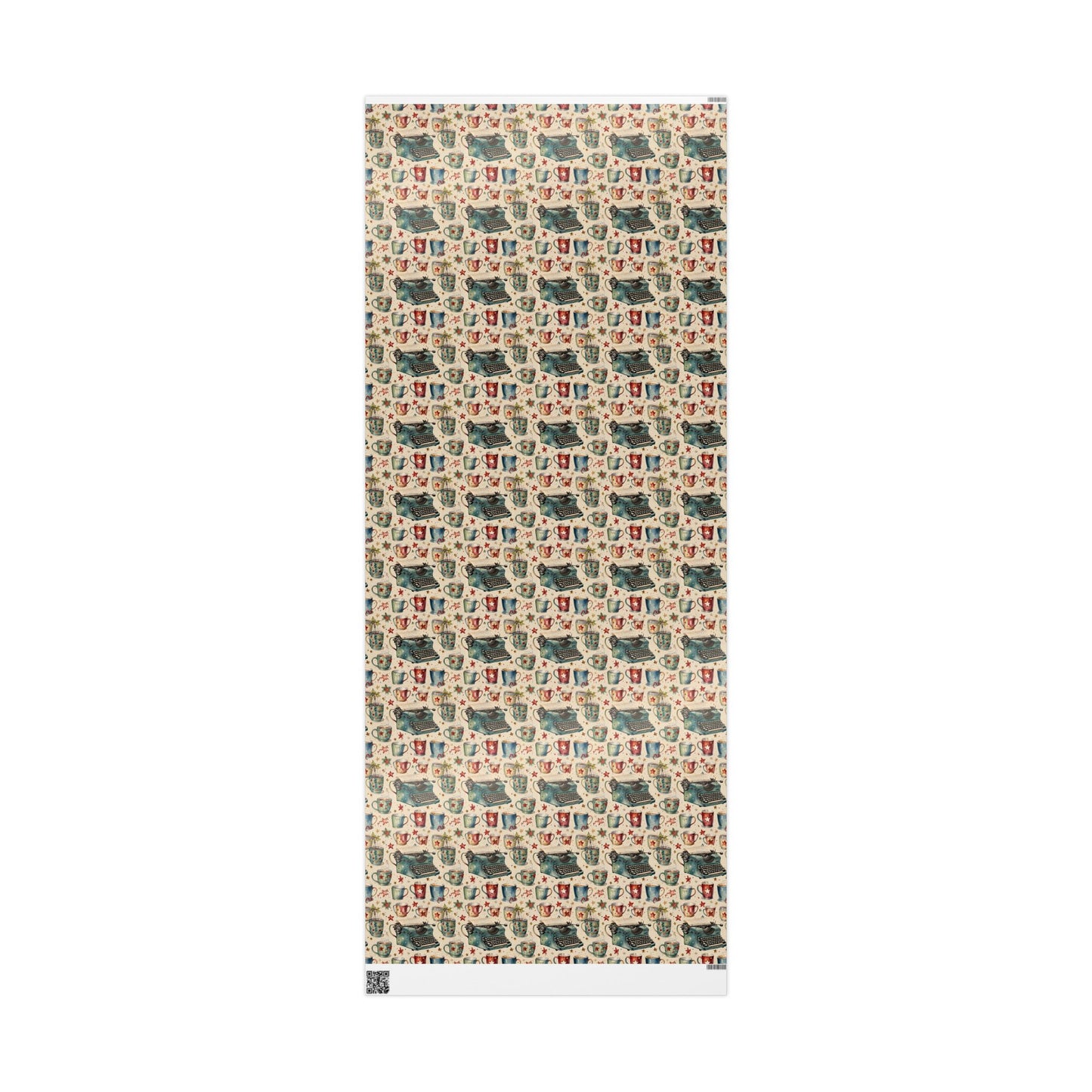 Warm Words & Cocoa – Vintage Writer Wrapping Paper