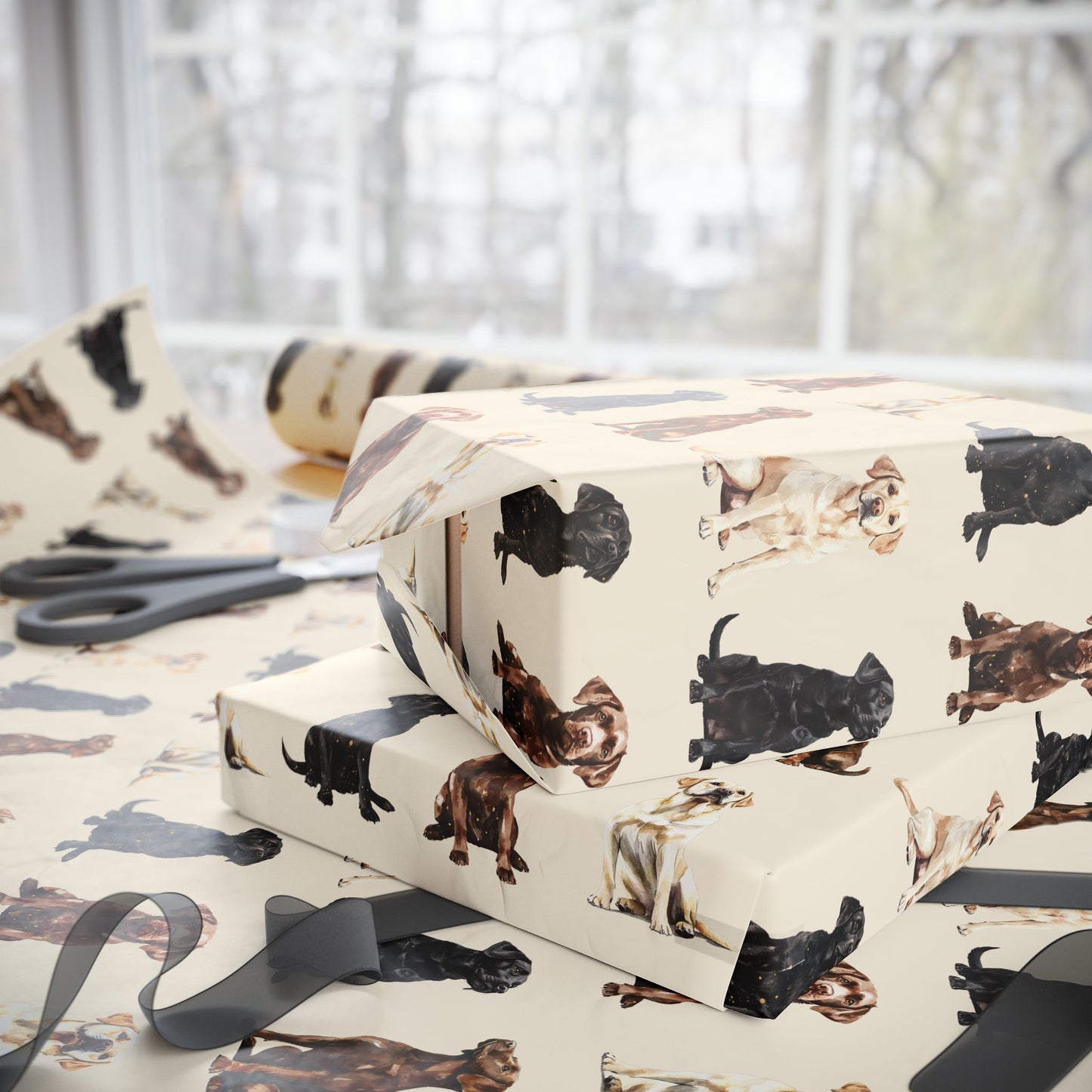 Labrador Retriever Dog Wrapping Paper
