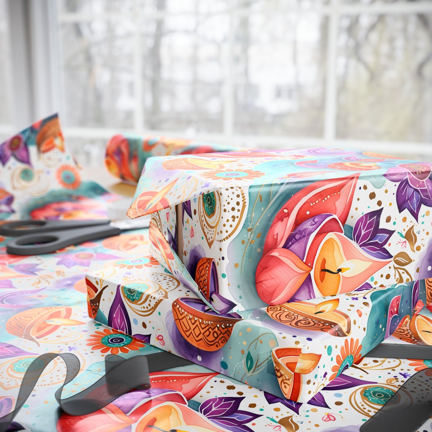 Diwali Festival Wrapping Papers