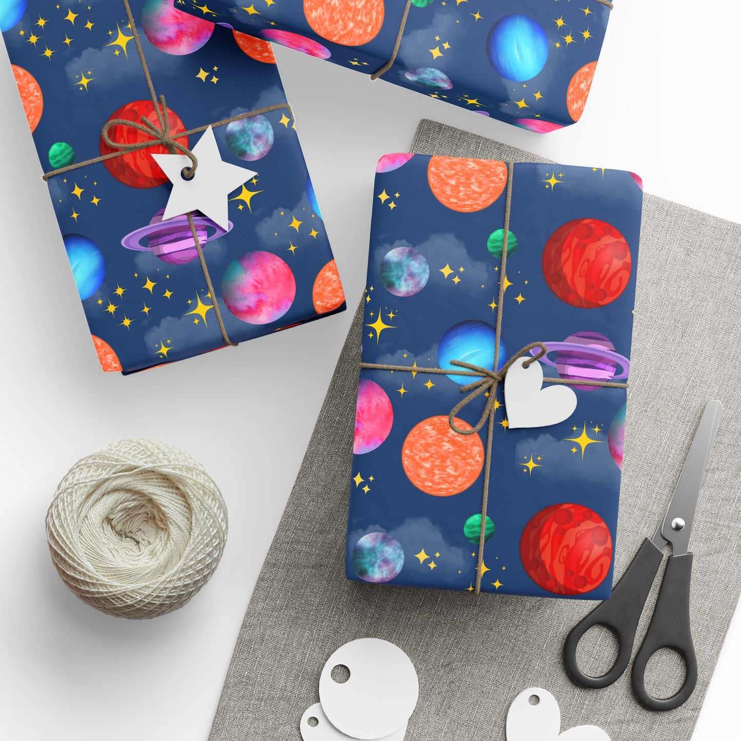 Cosmic Wrapping Paper for Unique Gift Giving