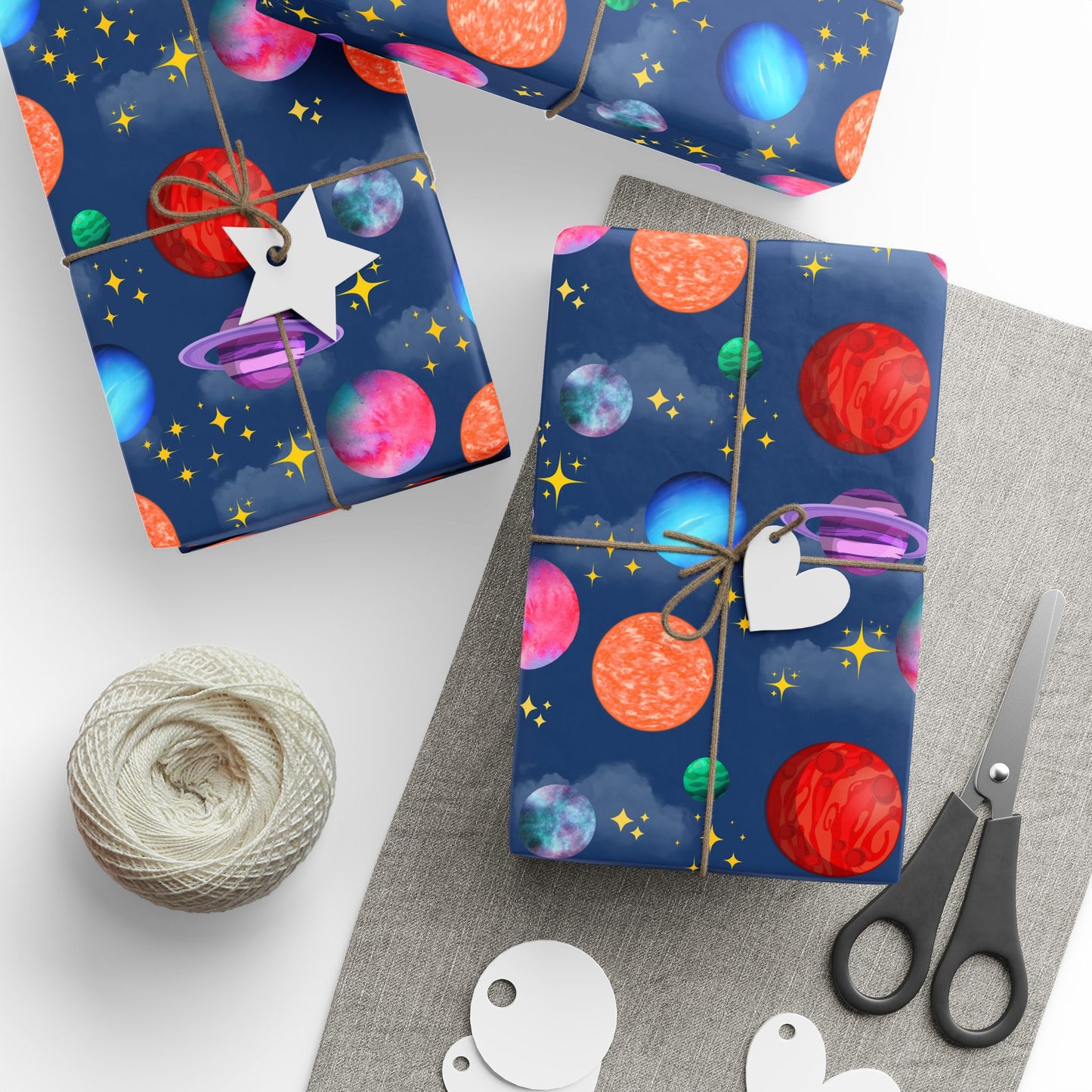 Cosmic Wrapping Paper for Unique Gift Giving