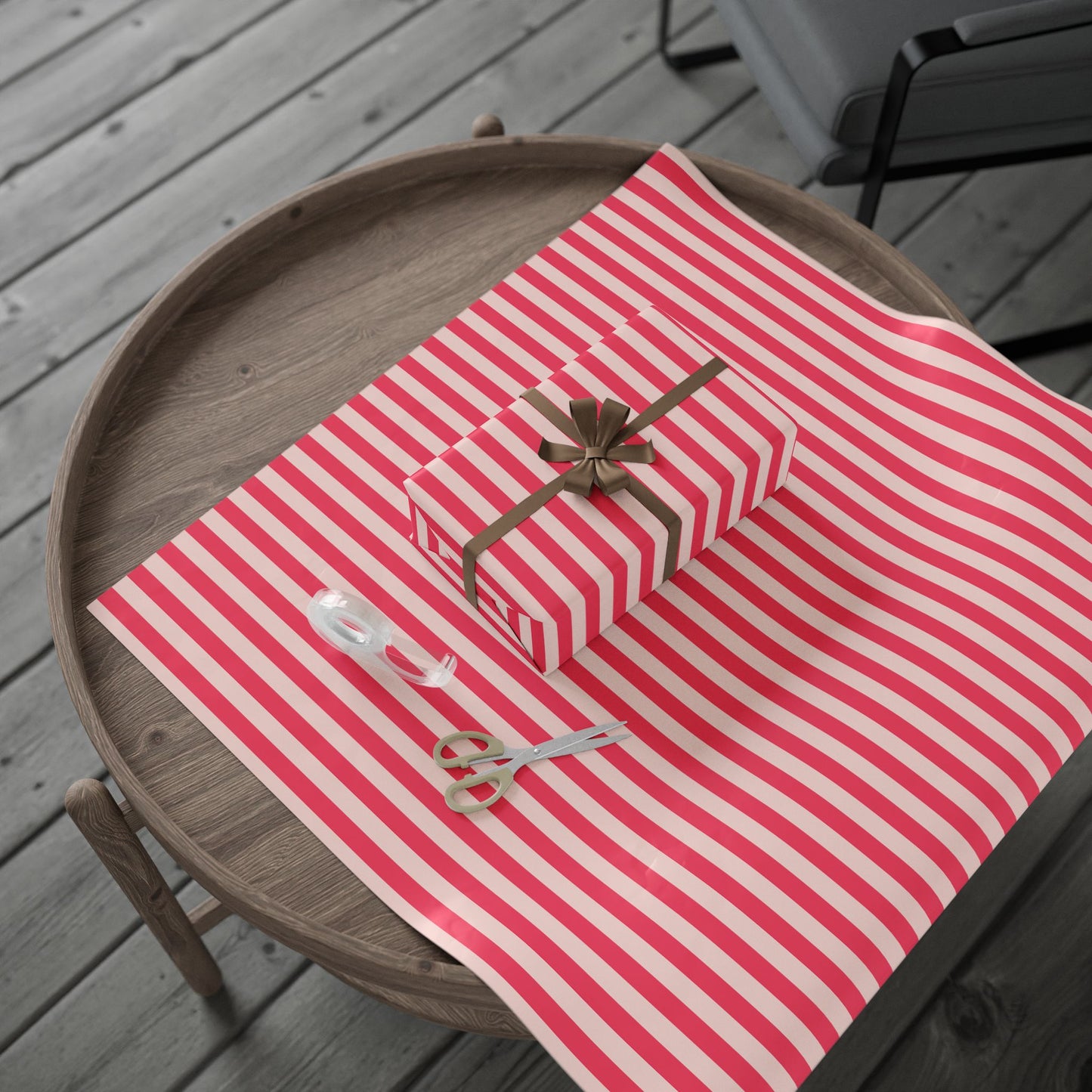 Stylish Red & Pink Stripes – Fun Wrap