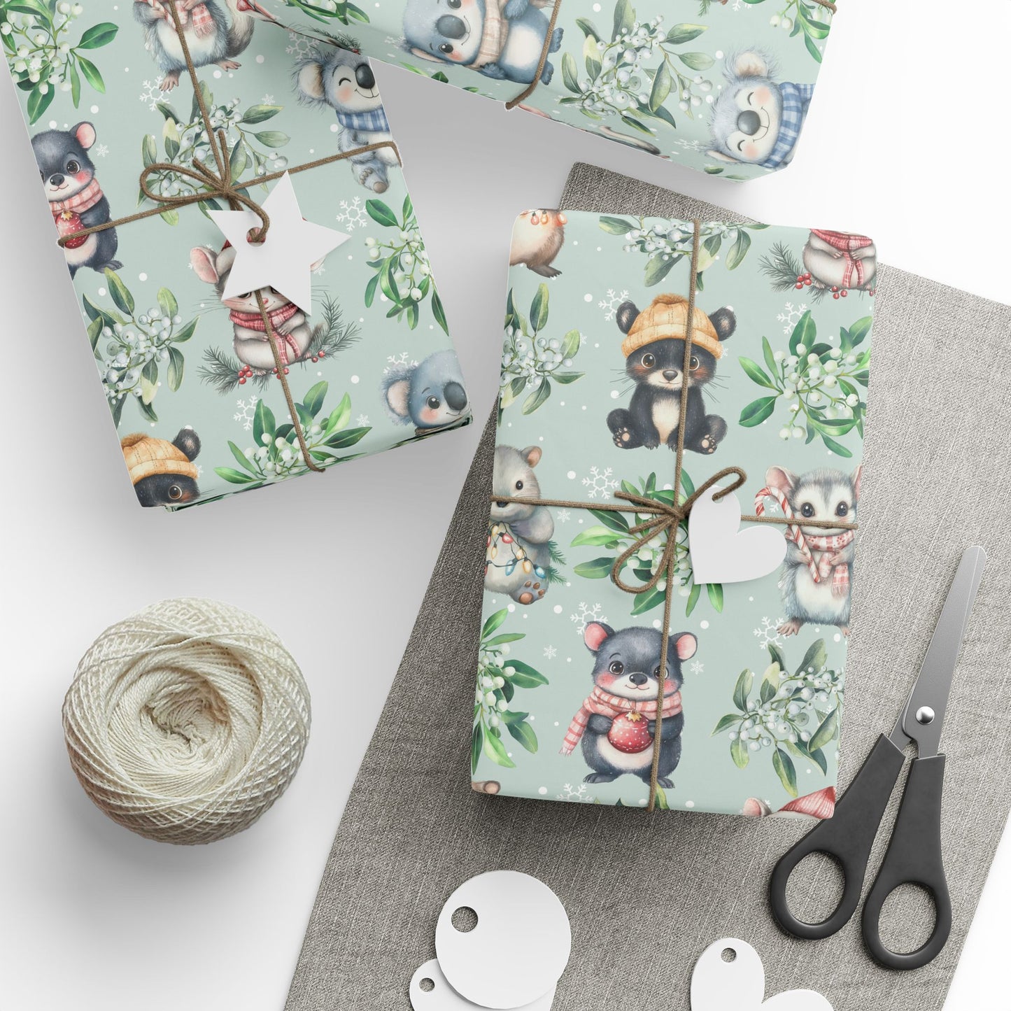 Merry & Marsupial – Aussie Critters in Cozy Cheer