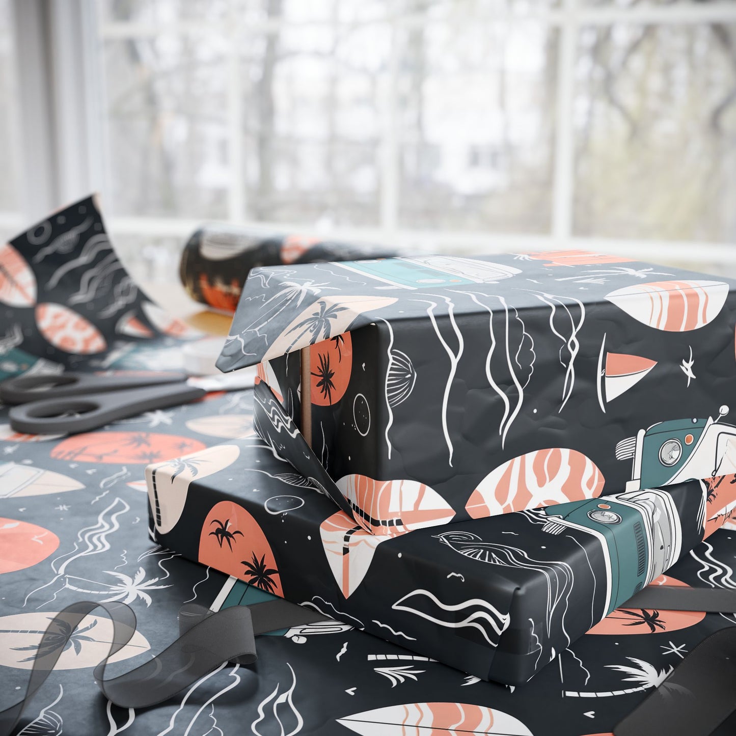 Surf Theme Wrapping Papers