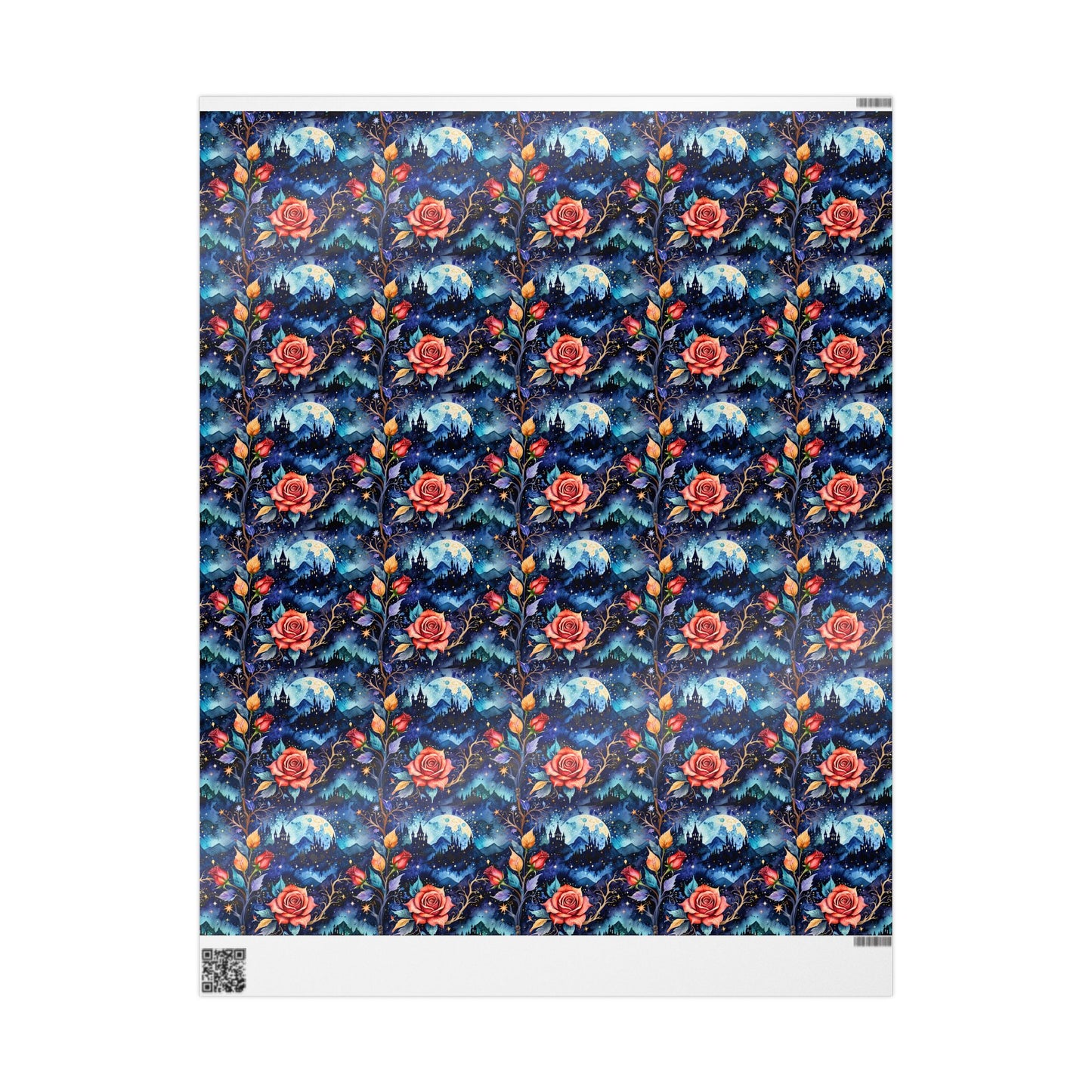 Floral Fantasy Wrapping Paper - Elegant Gift Wrap