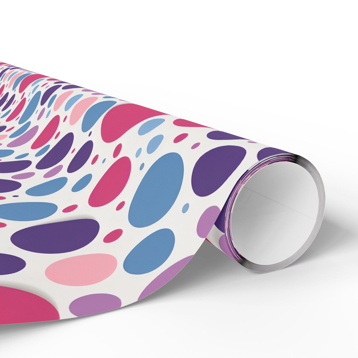 Colorful Polka Dot Wrapping Paper Roll