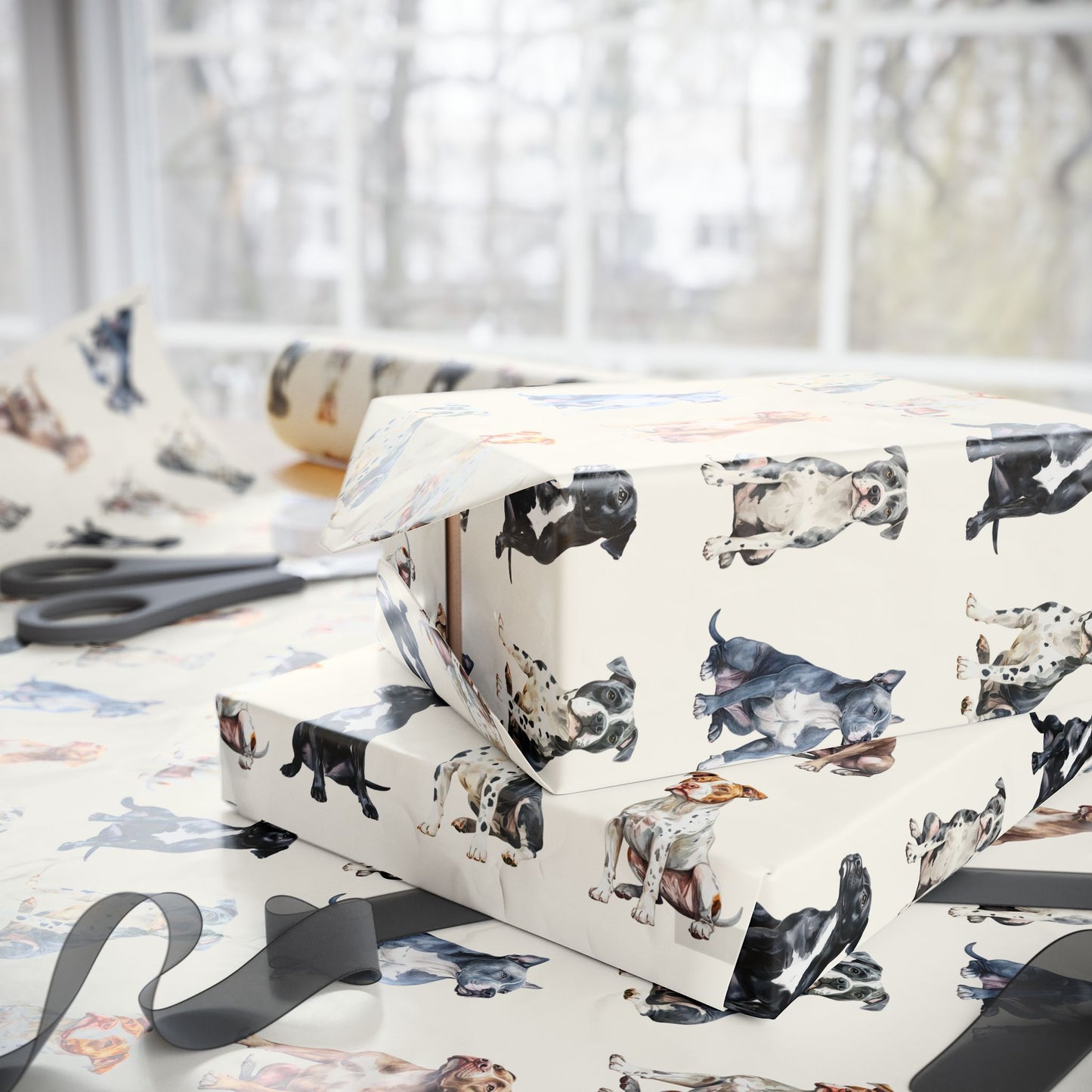 Pitbull Wrapping Paper Roll