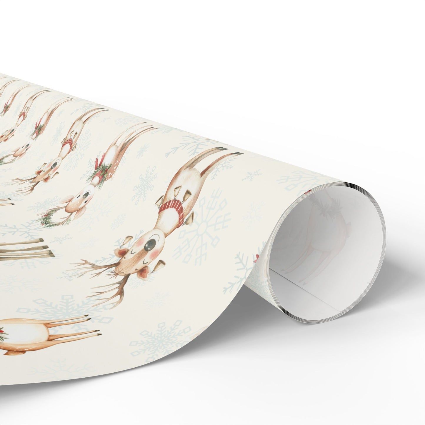Oh Deer, It's Festive! – Whimsical Reindeer Wrapping Paper