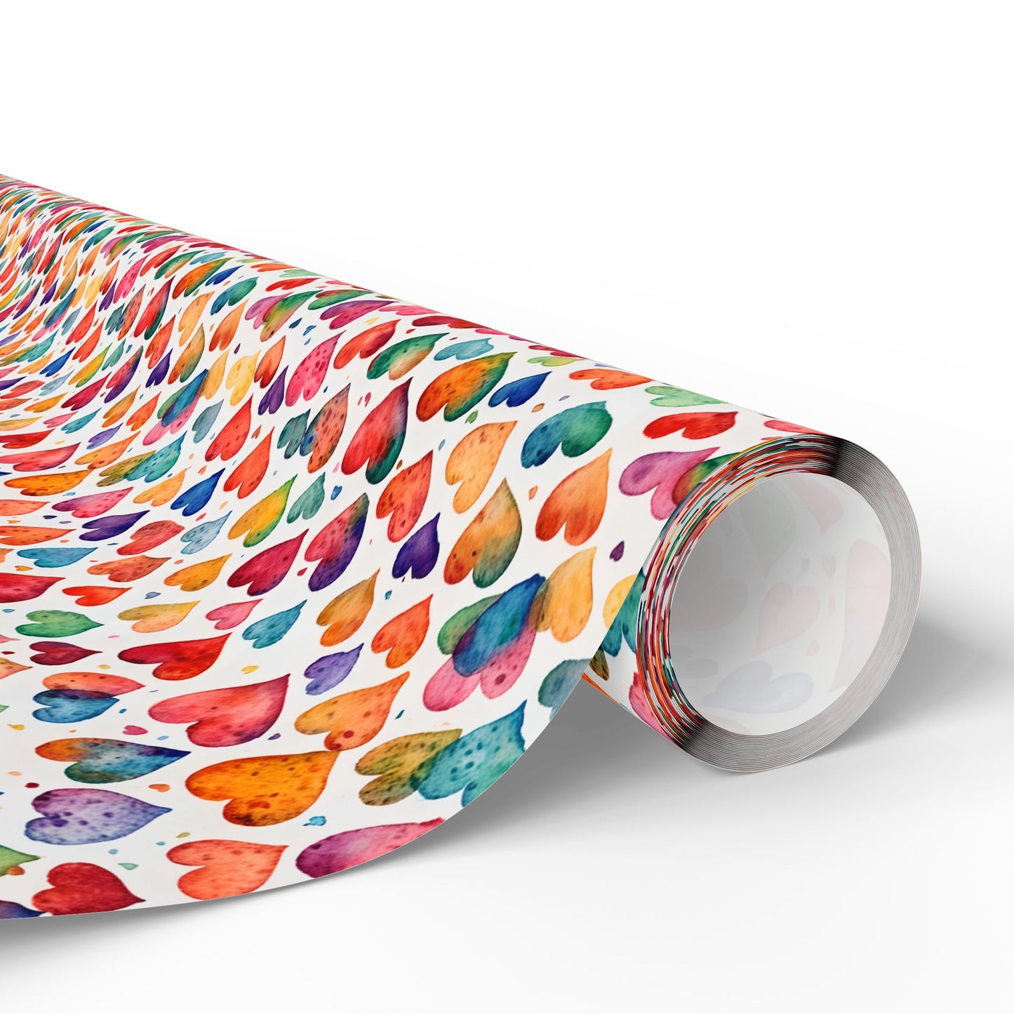Colorful Valentine's Day Gift Wrap for Your Sweetheart